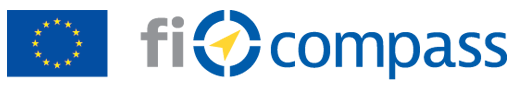 A graphic presenting the fi-compass logo.