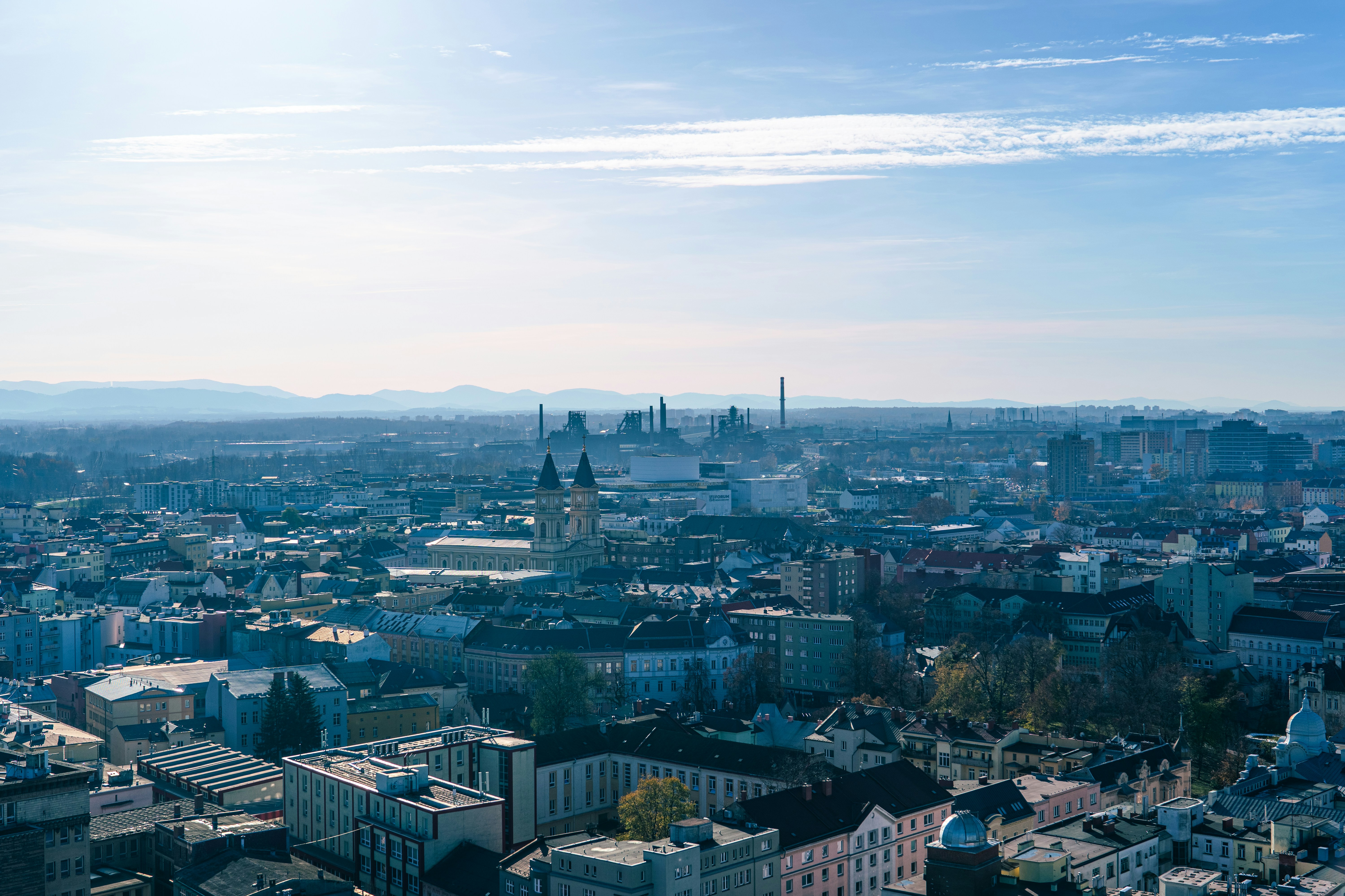 a-view-of-a-city-from-the-top-of-a-building