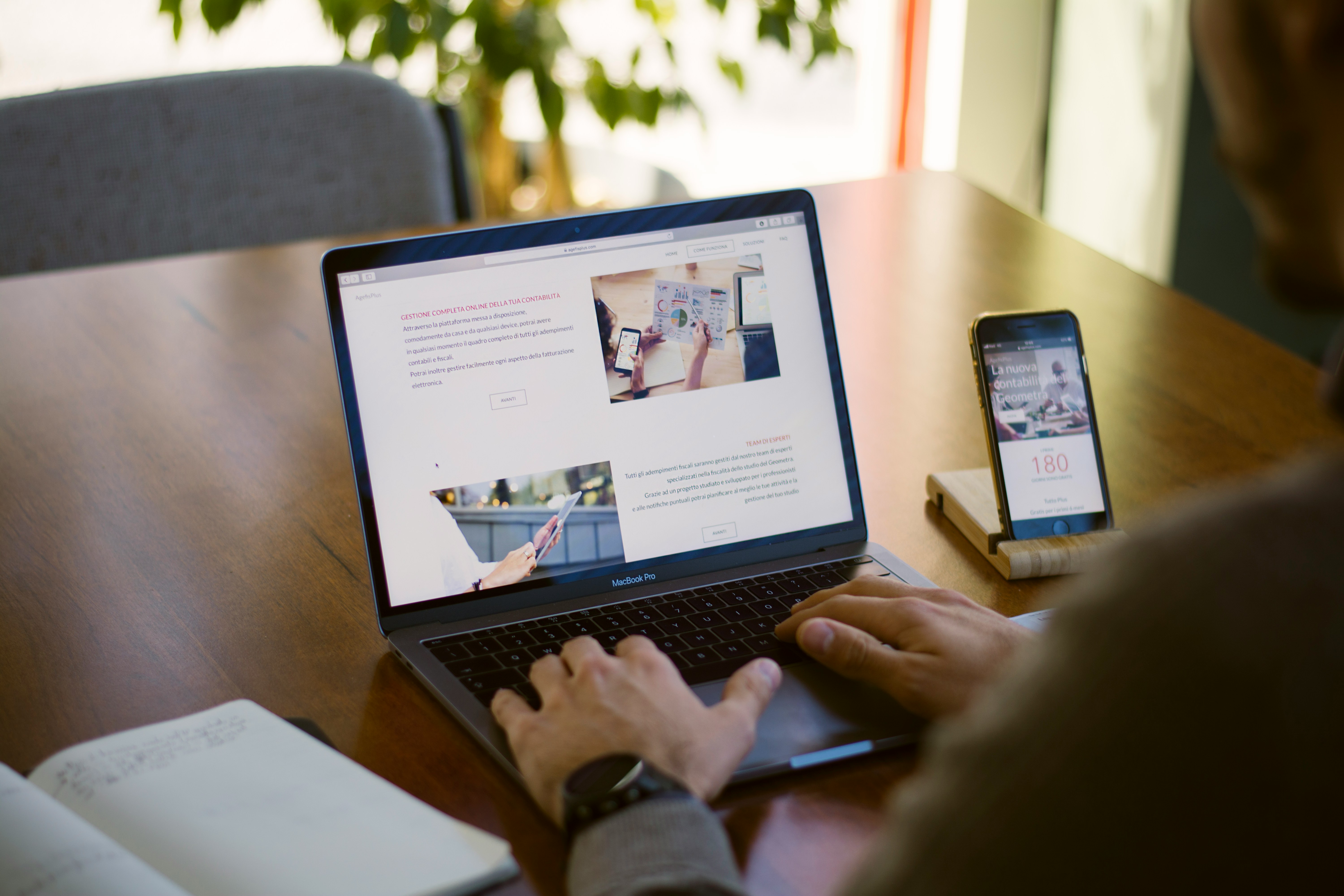Photo by Unsplash An illustrative photo of a man working on a laptop