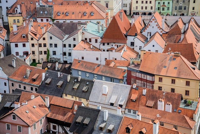 An illustrative photo of buildings in Czech Republic