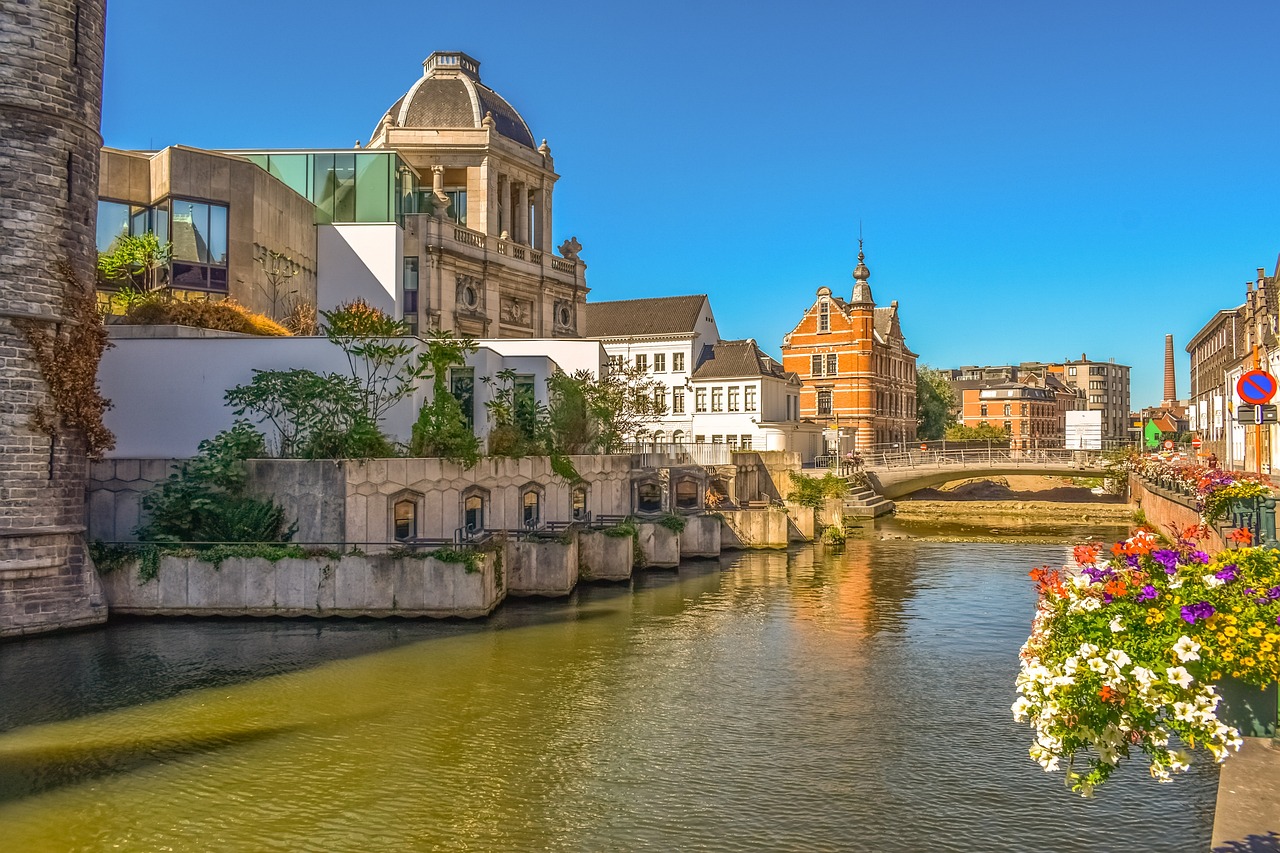 An illustrative photo of architecture in Belgium