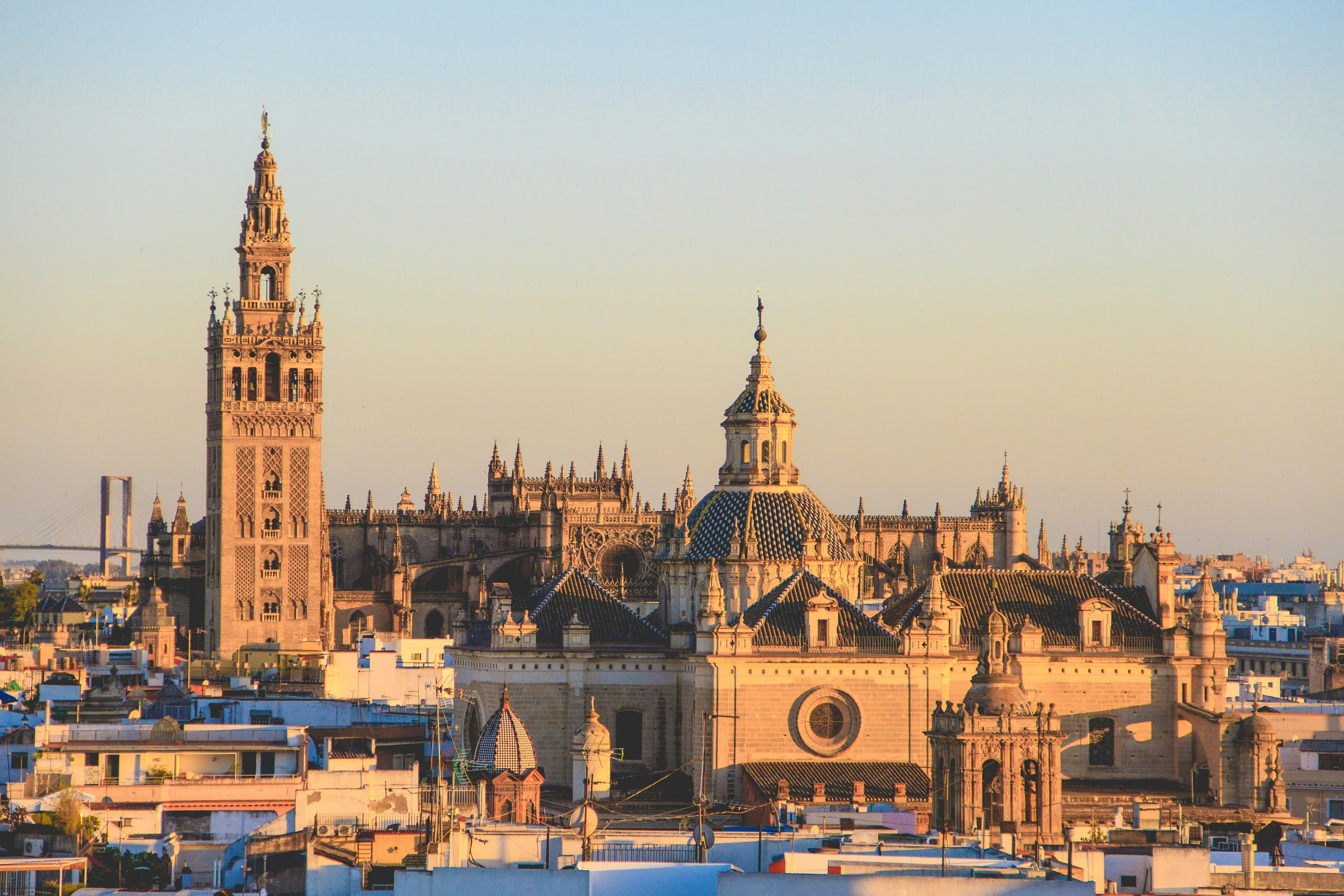 An illustrative photo of a cathedral during sunset