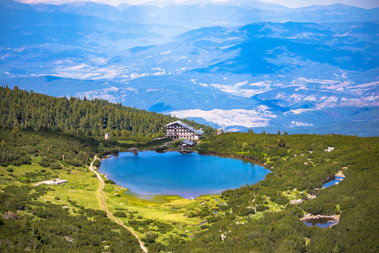 Photo by Pixabay An illustrative photo of a large a mountain lake with a hotel nearby