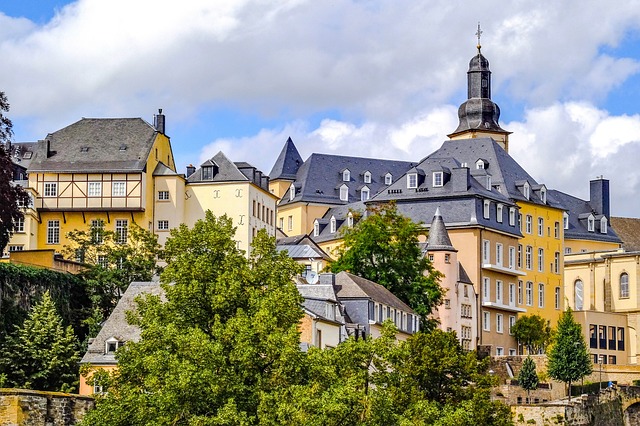 An illustrative photo of Ville Haute, the historic center of Luxembourg City