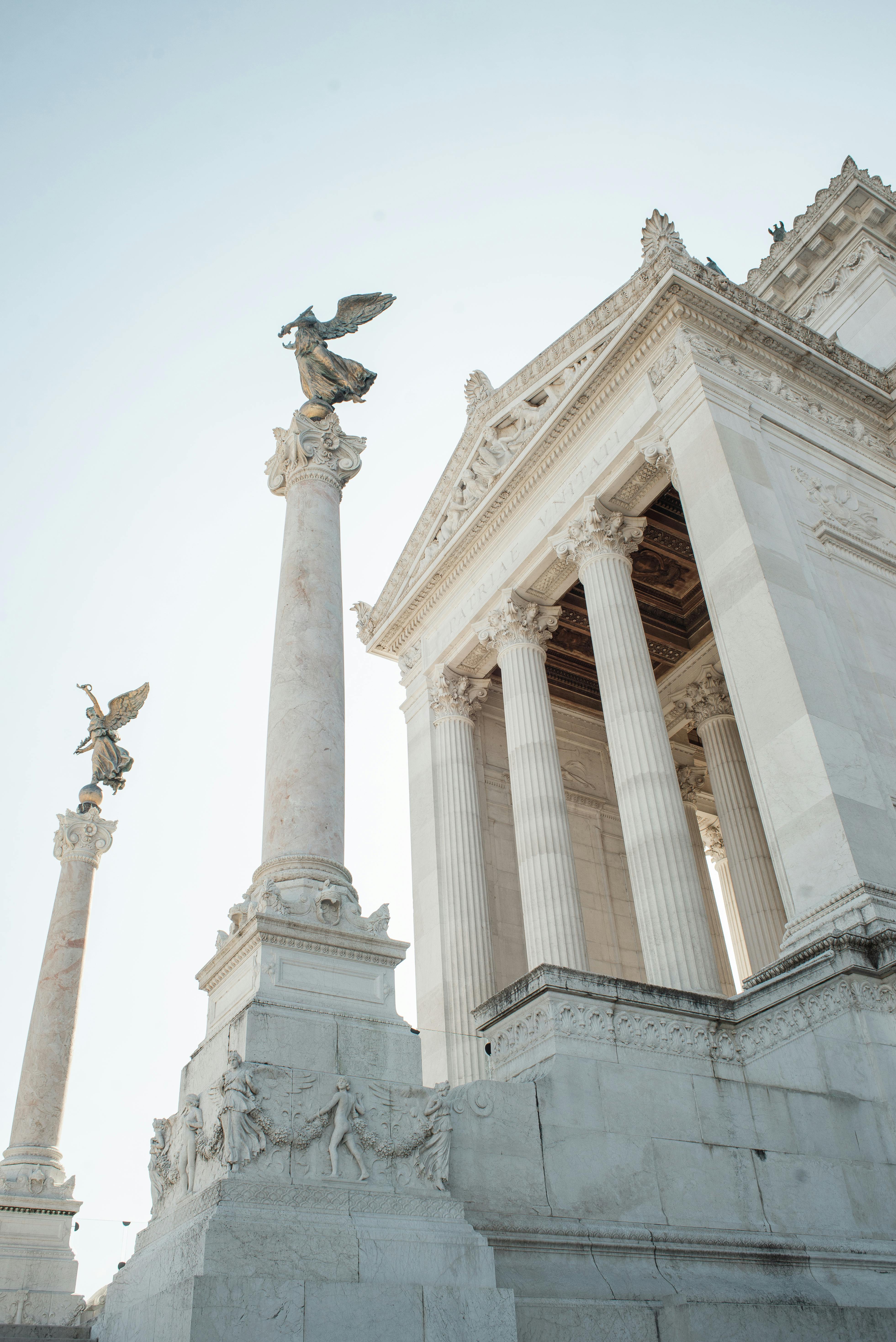 An illustrative photo of an element of the amazing Vittoriano Memorial in Rome