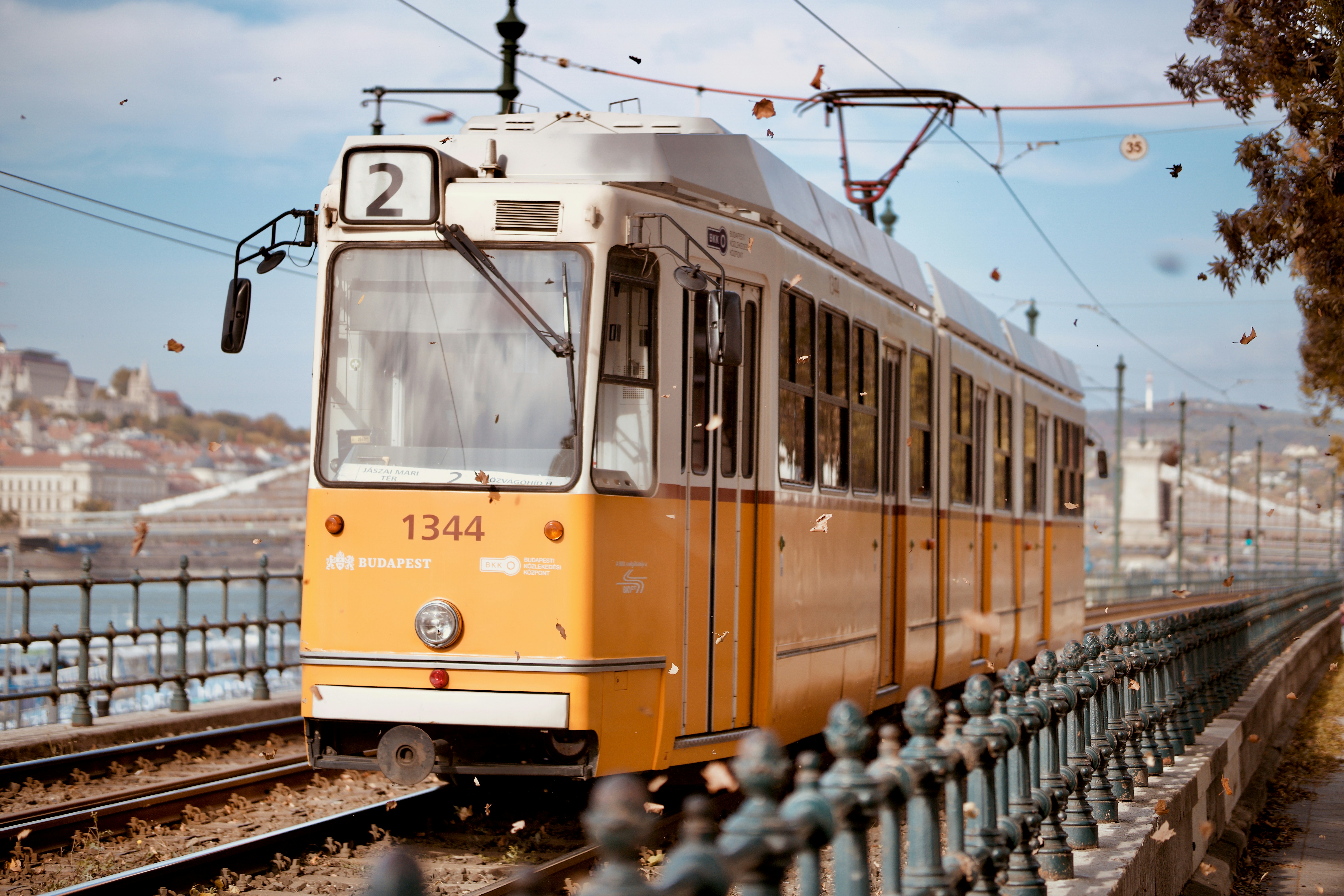 An illustrative photo of a yellow train