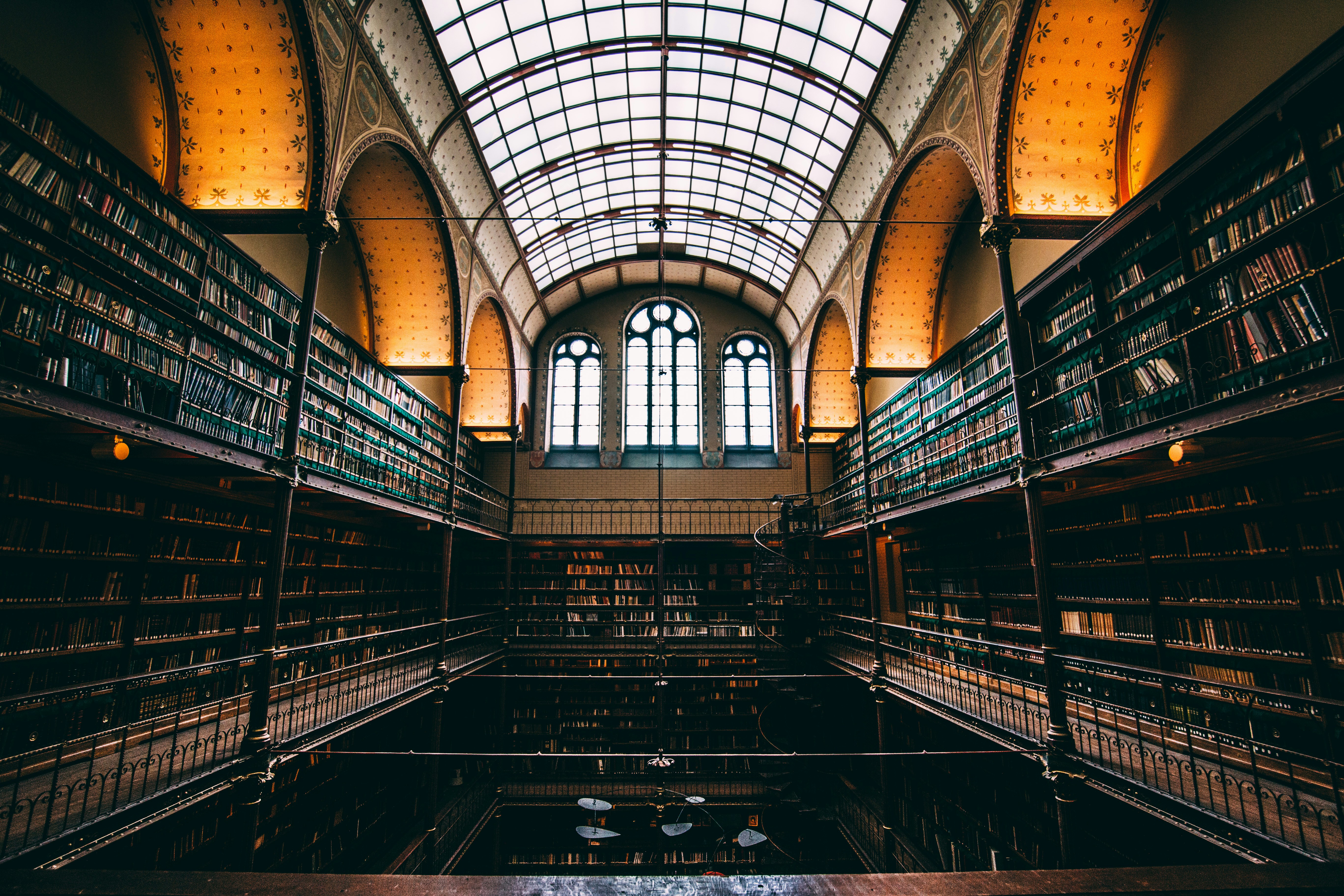Photo by Unsplash An illustrative photo of a library hall
