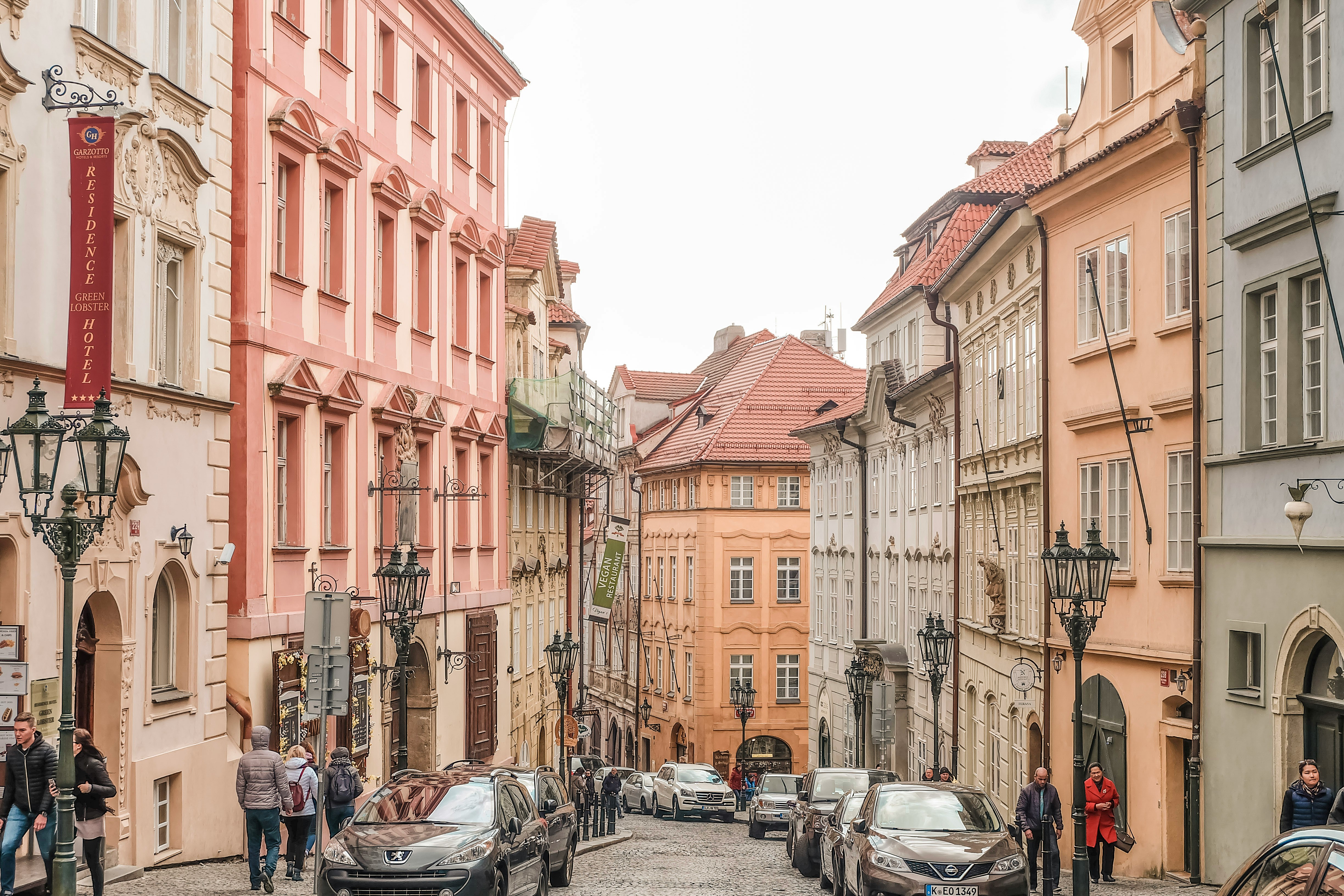 An illustrative photo of a busy street in Prague