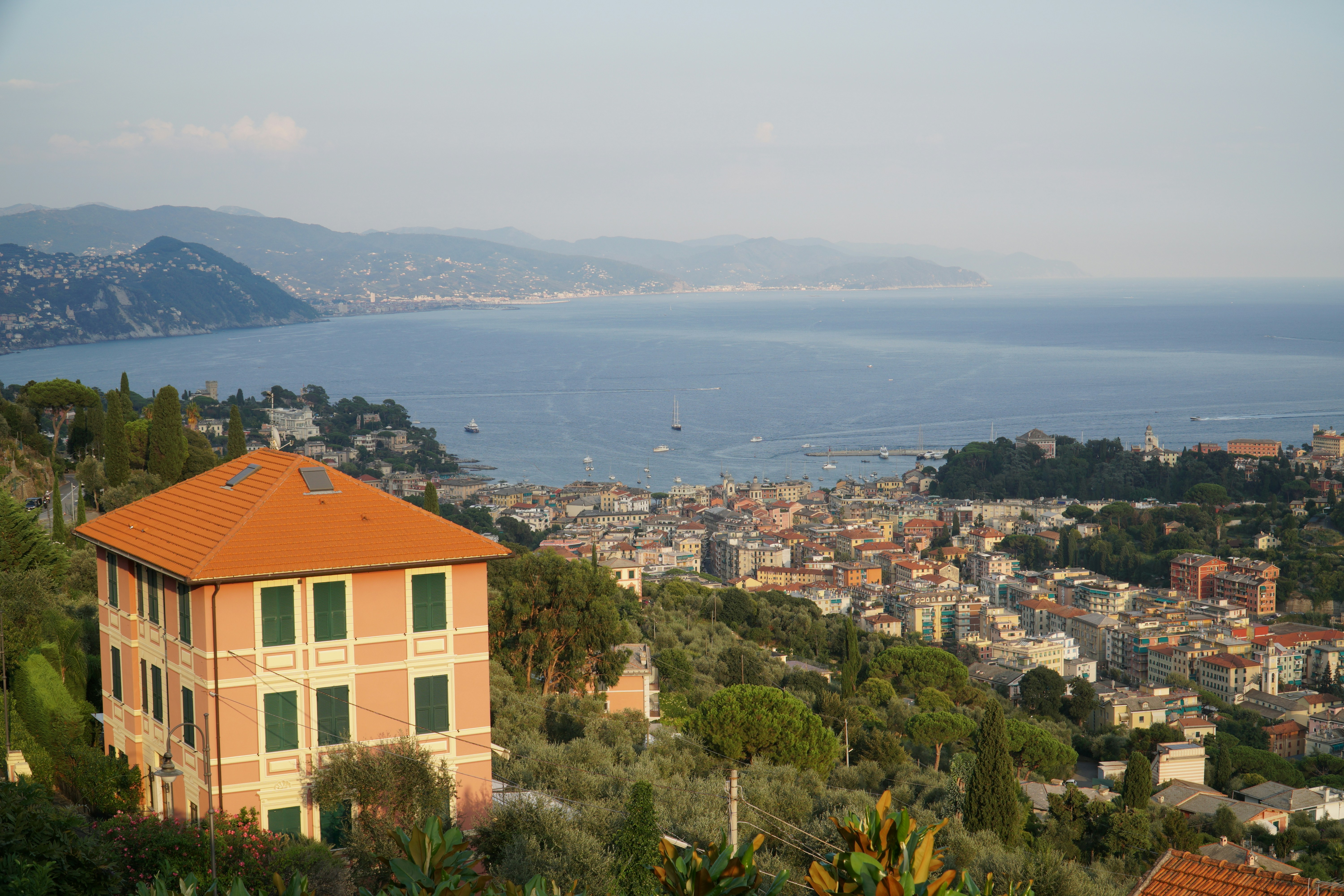 An illustrative photo of buildings near body of water.