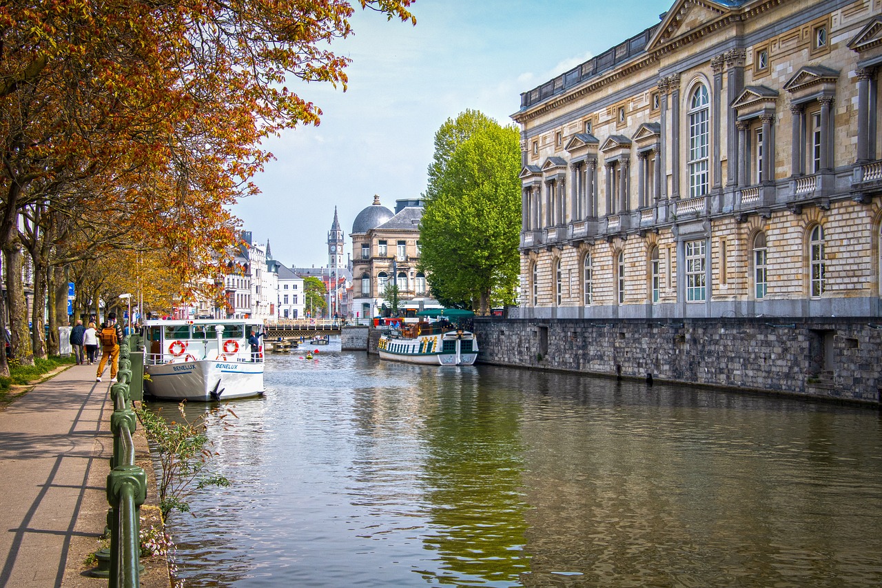 Photo by Pixabay An illustrative photo of a canal with boats in the old town in Belgium