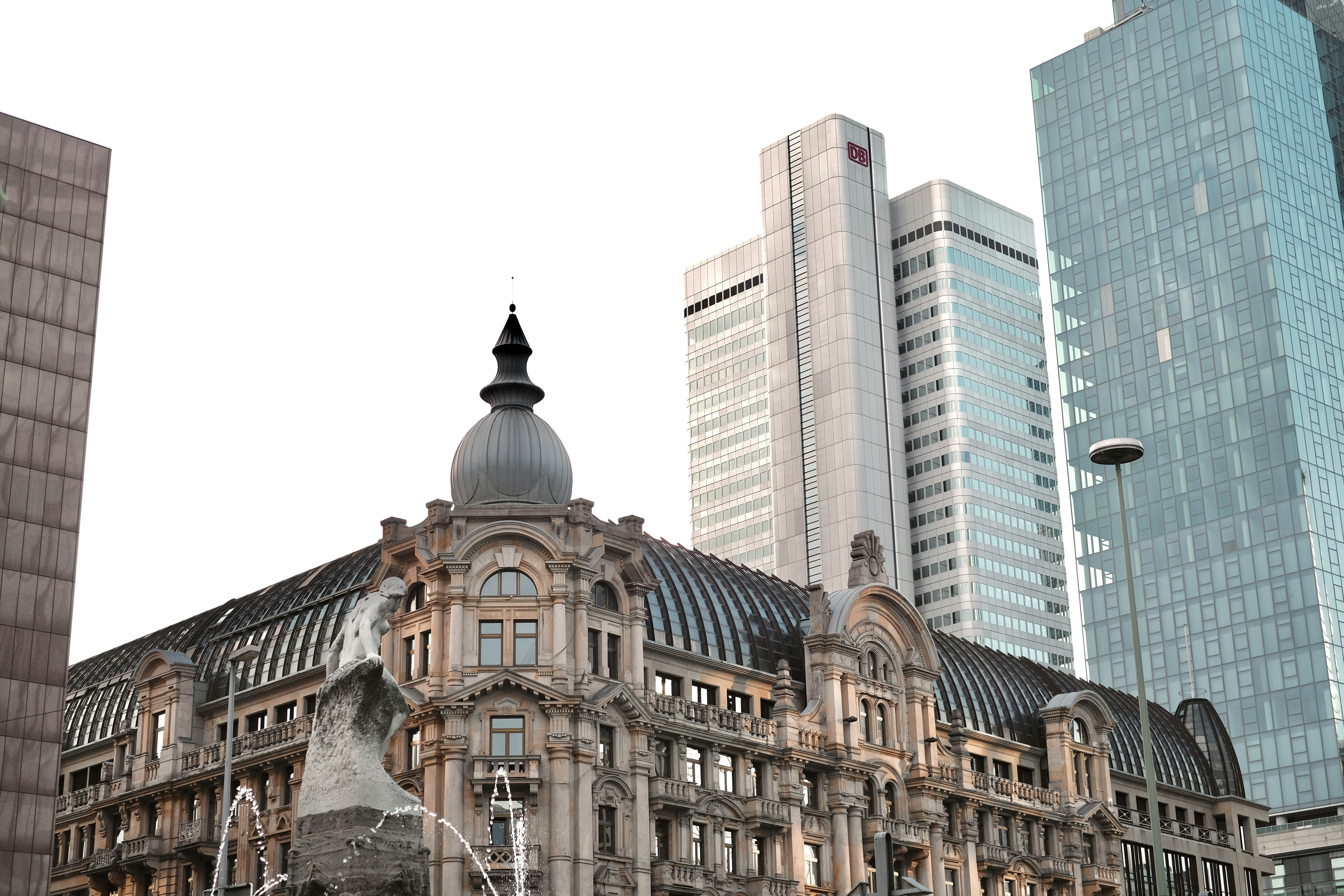 Photo by Pexels An illustrative photo of old and modern buildings.