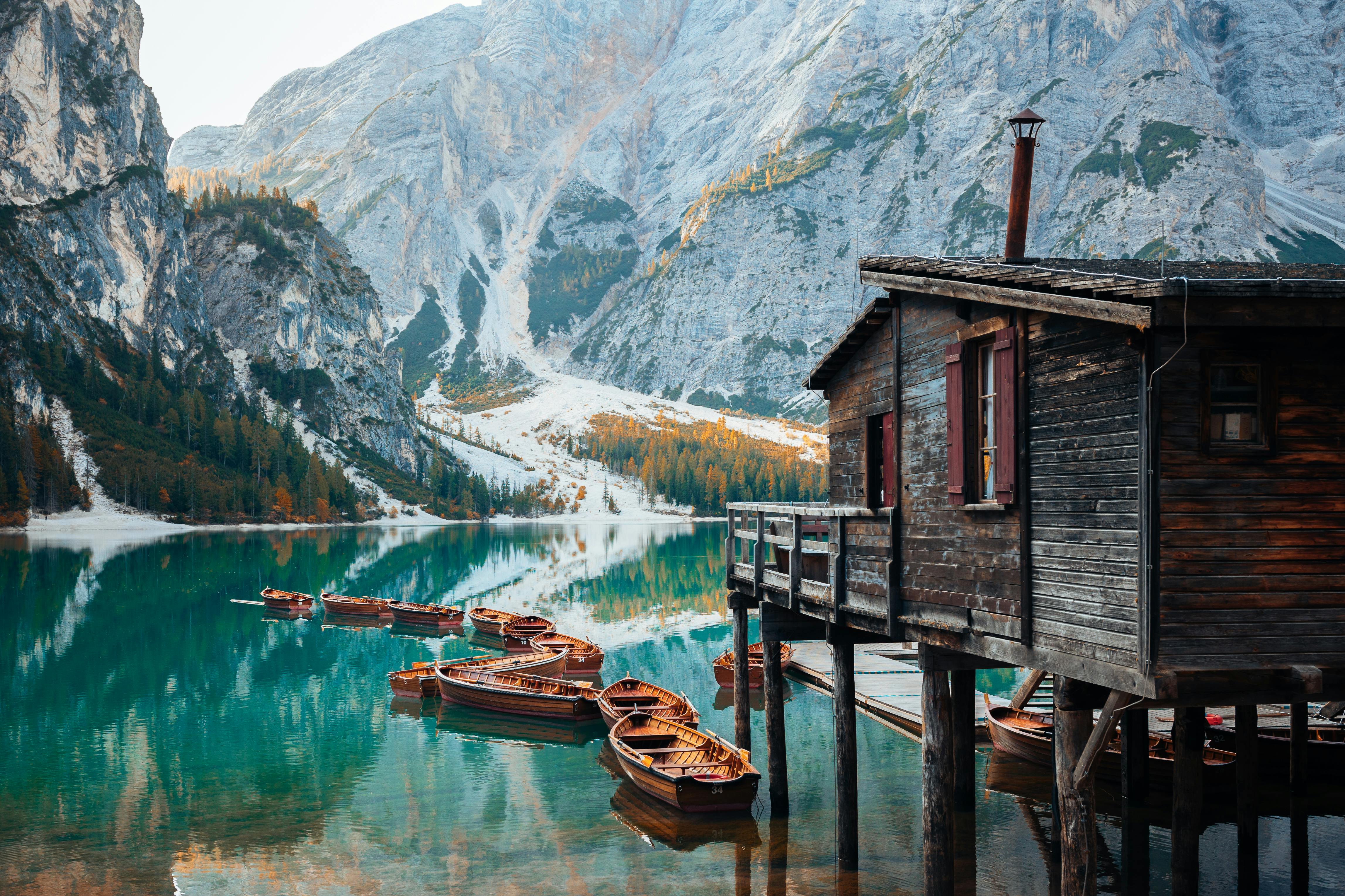 Photo by Pexels An illustrative photo of nature, mountains, and a town in Italy.
