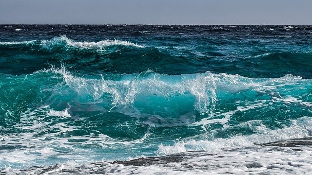 An illustrative photo of ocean waves