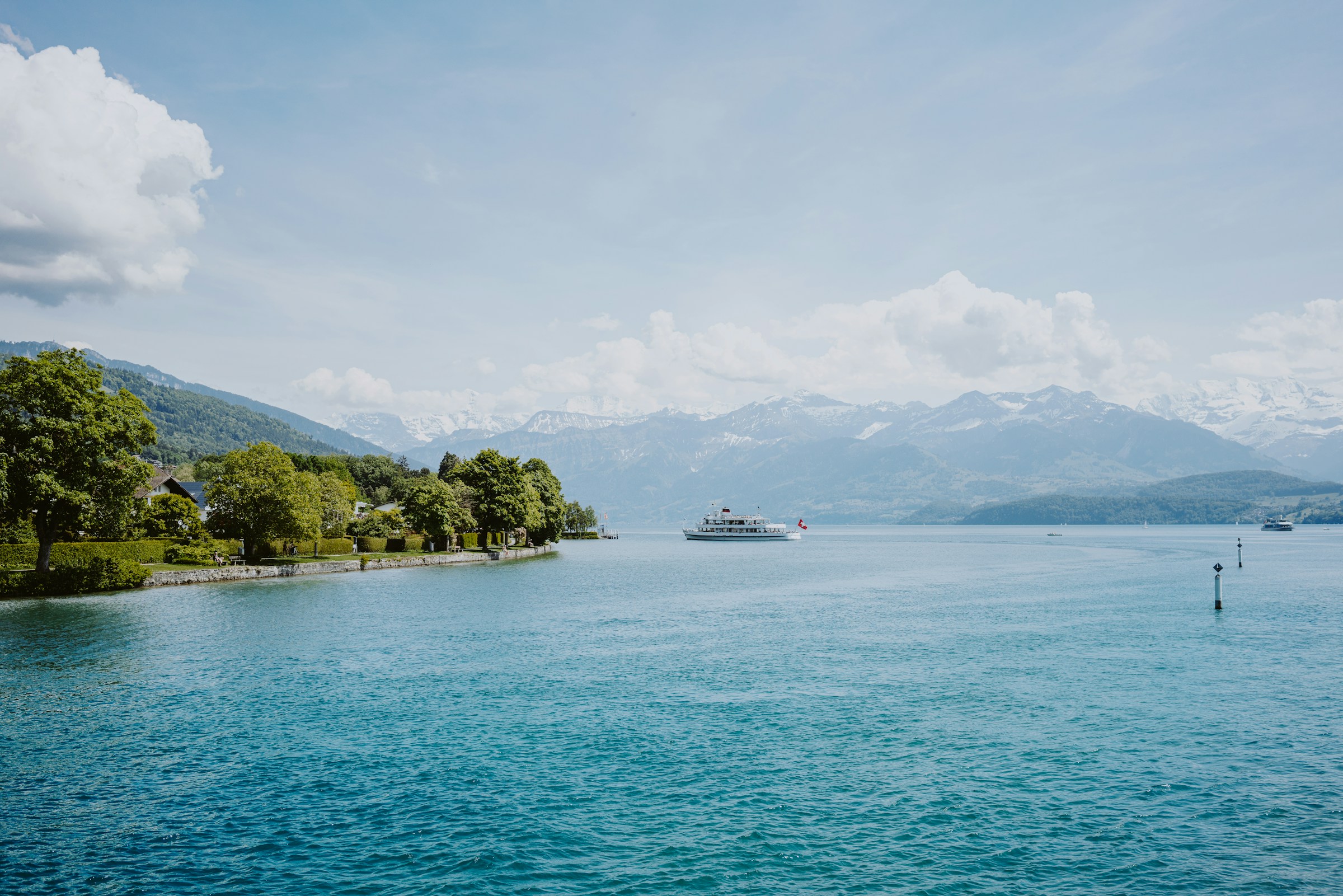 An illustrative photo of a body of water with a boat.
