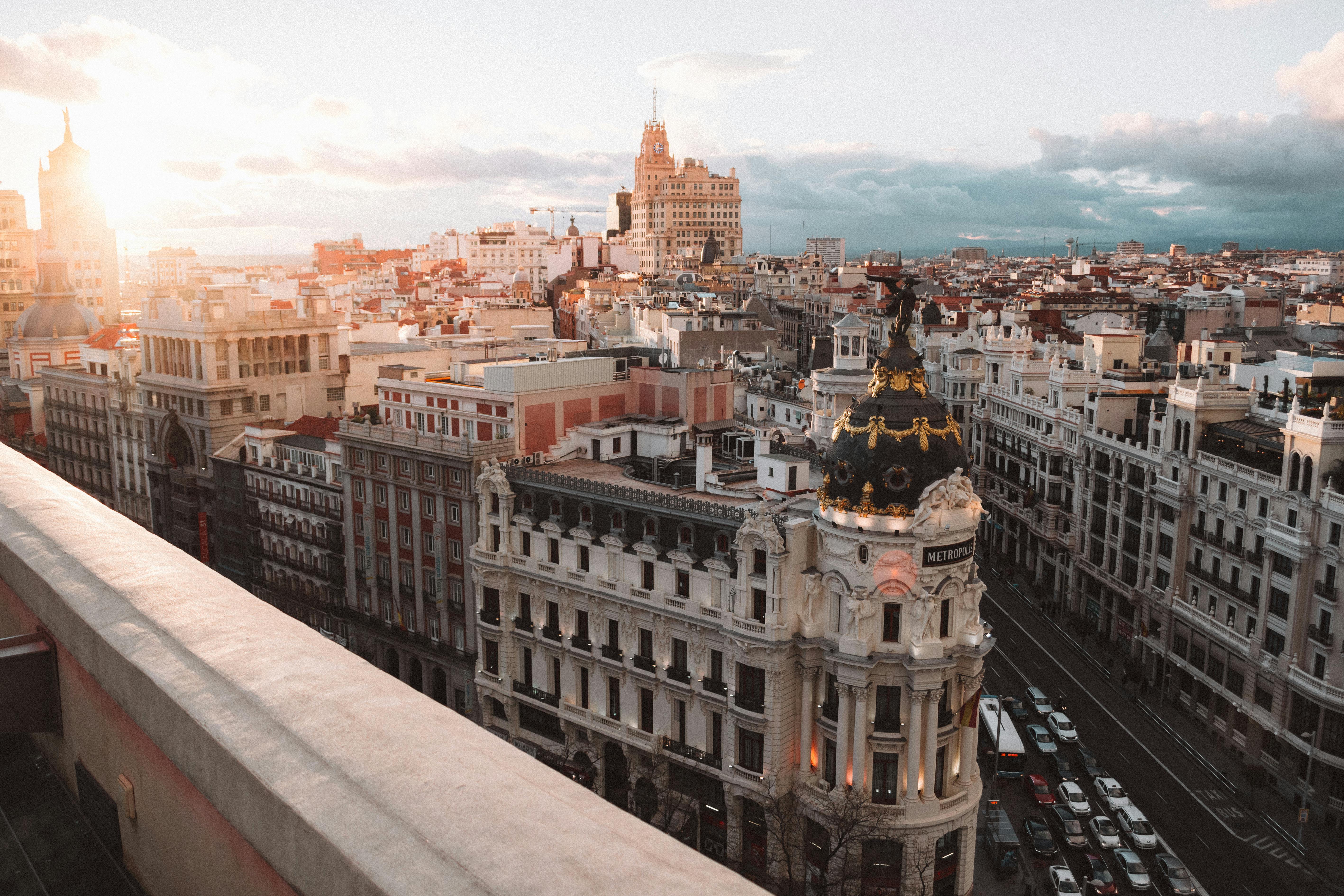 An illustrative photo of Madrid during dawn