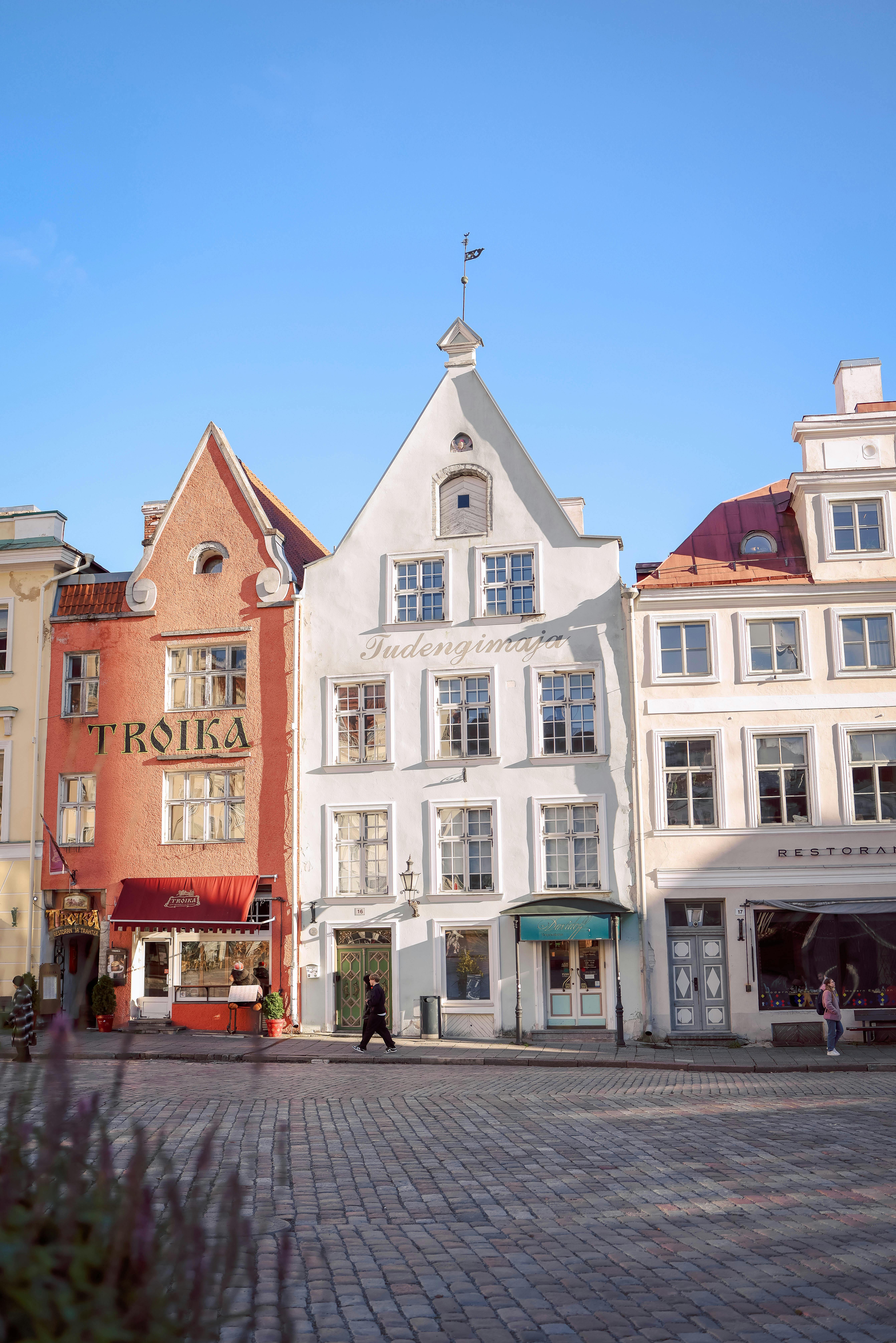 Photo by Pexels An illustrative photo of buildings along the square in Tallin