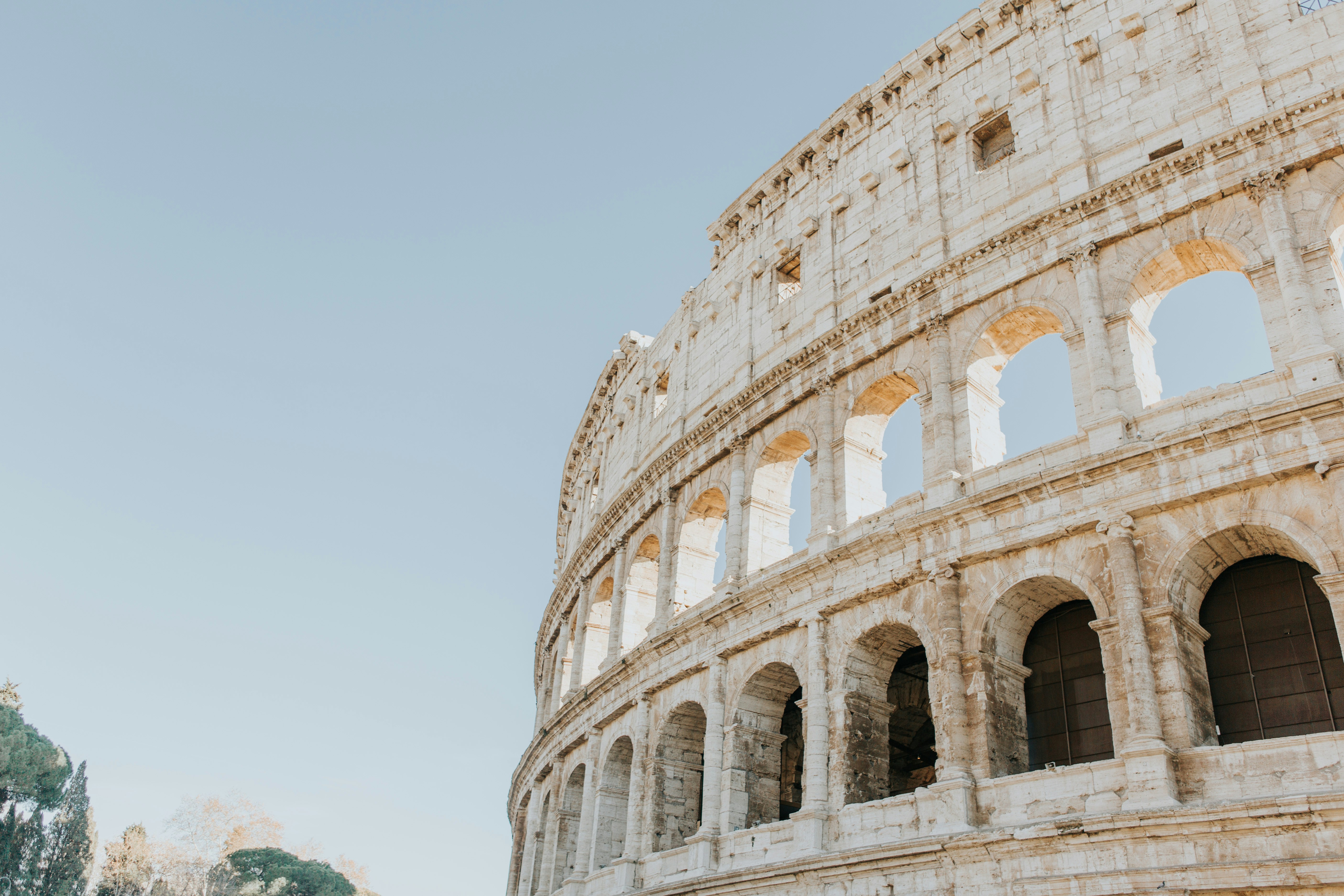 An illustrative photo of Colosseum in Rome, Italy