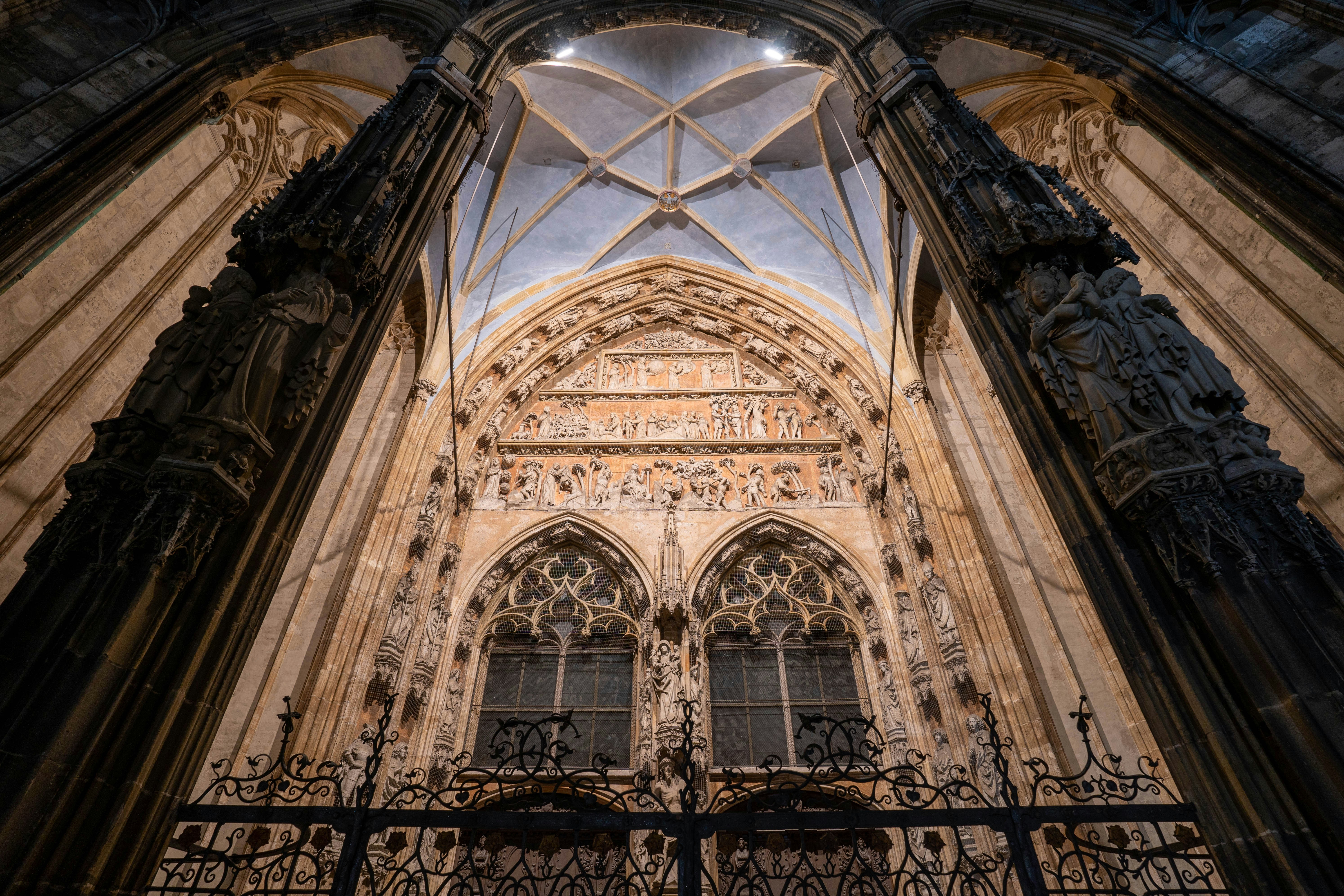 An illustrative photo of a large cathedral with a high ceiling