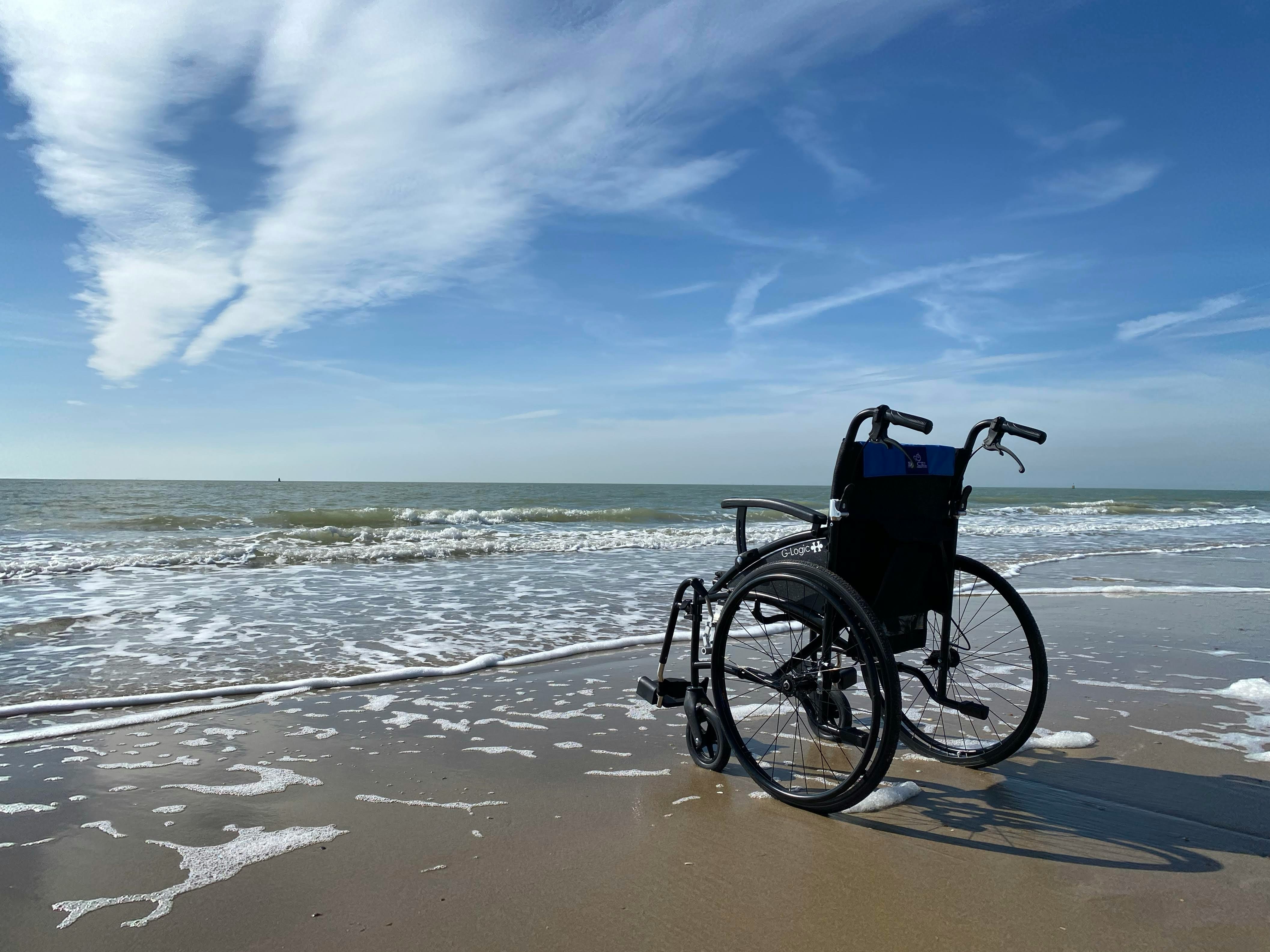 An illustrative photo of a wheelchair.