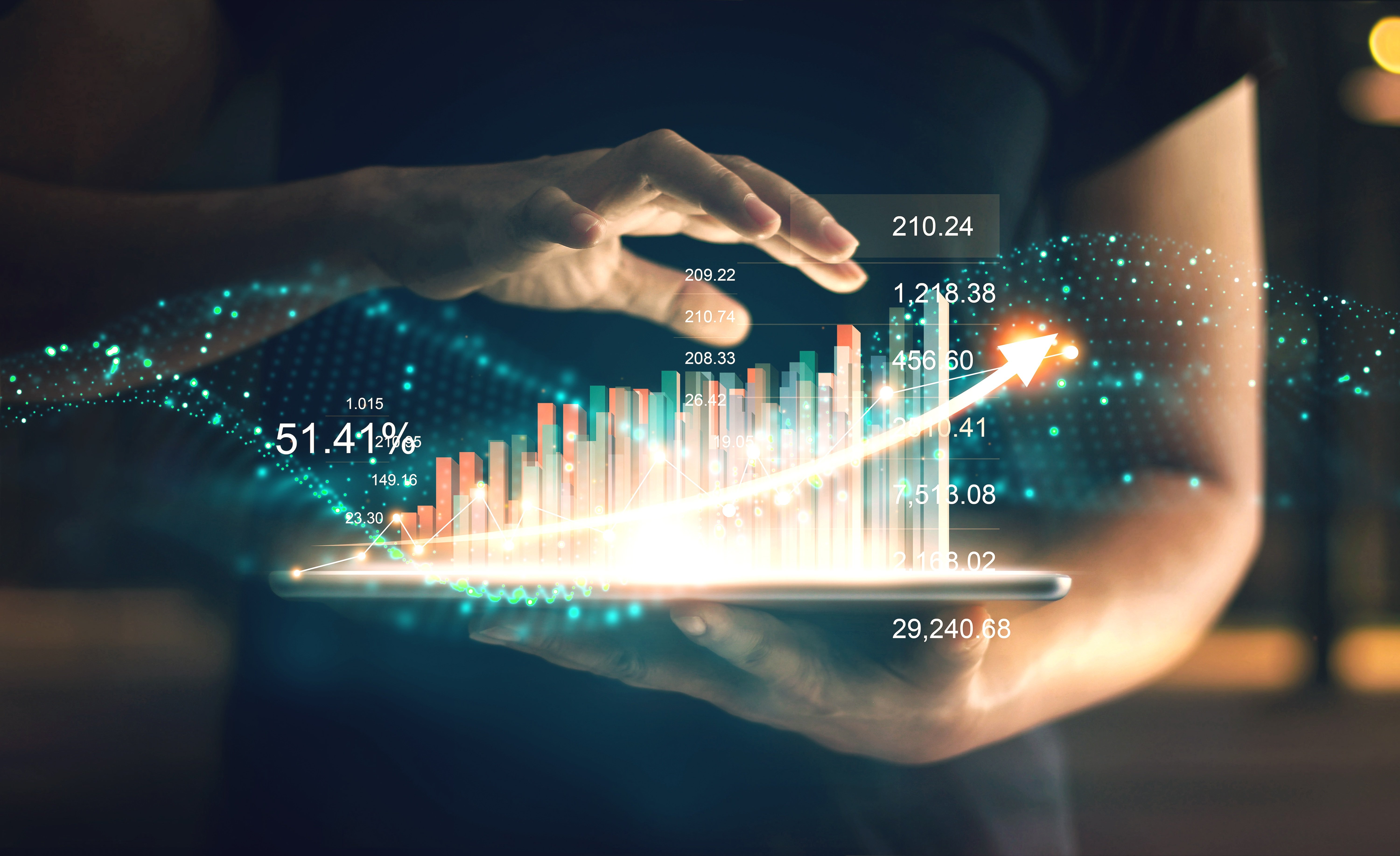 An illustrative photo of the data.