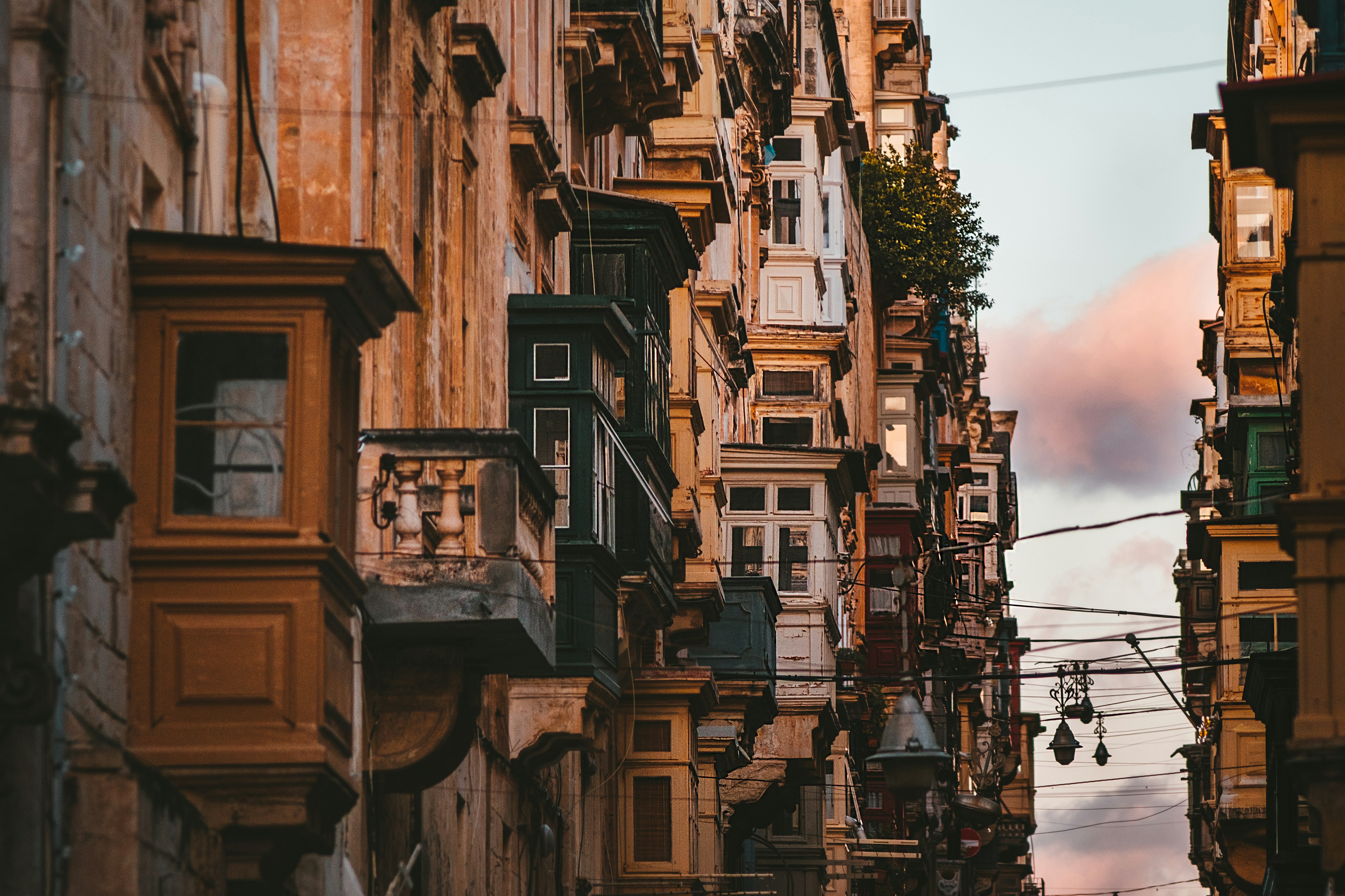 Photo by Unsplash An illustrative photo of balconies of the buildings in Valetta