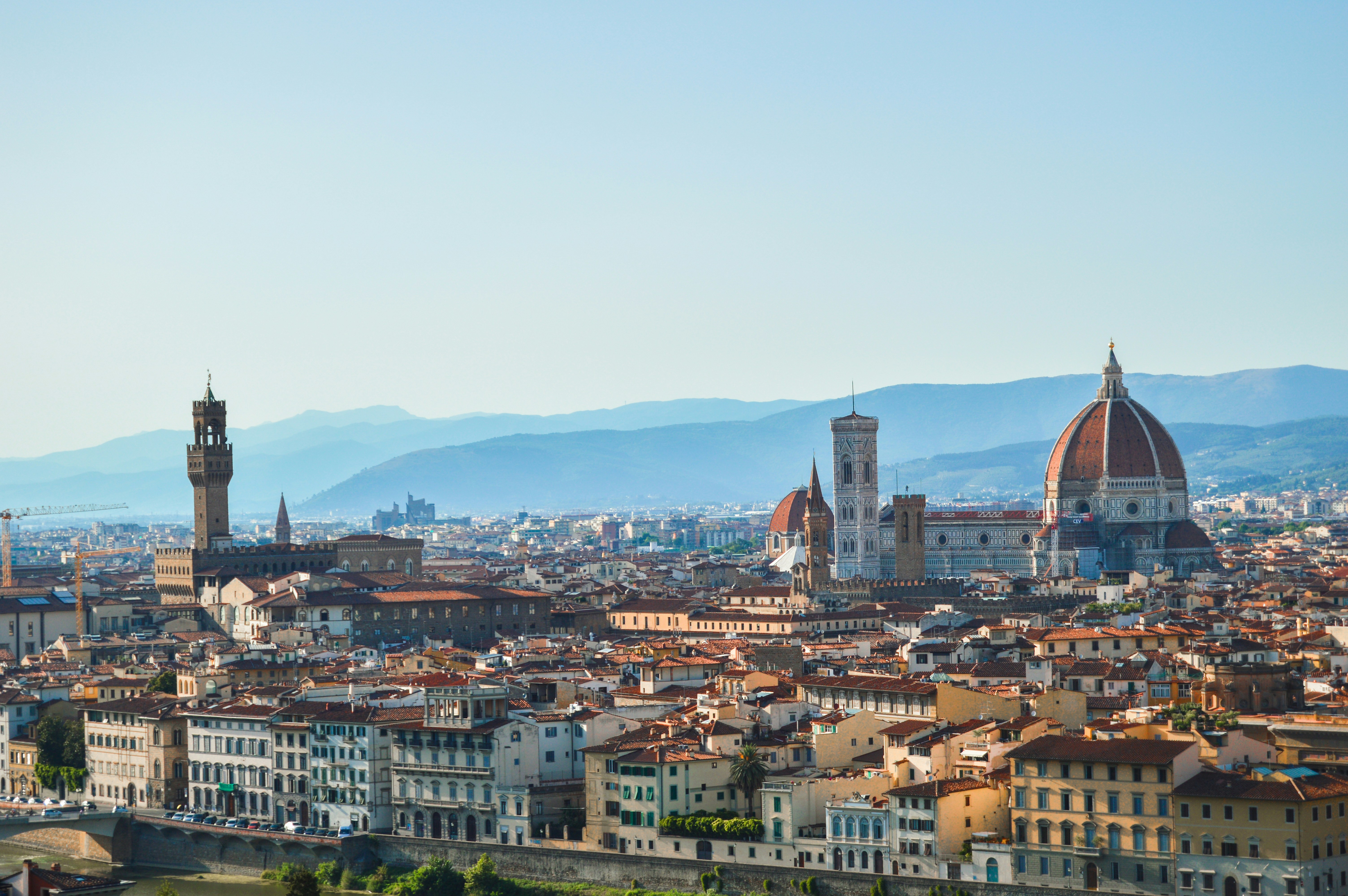 An illustrative photo of a view of the city of Florence, Italy