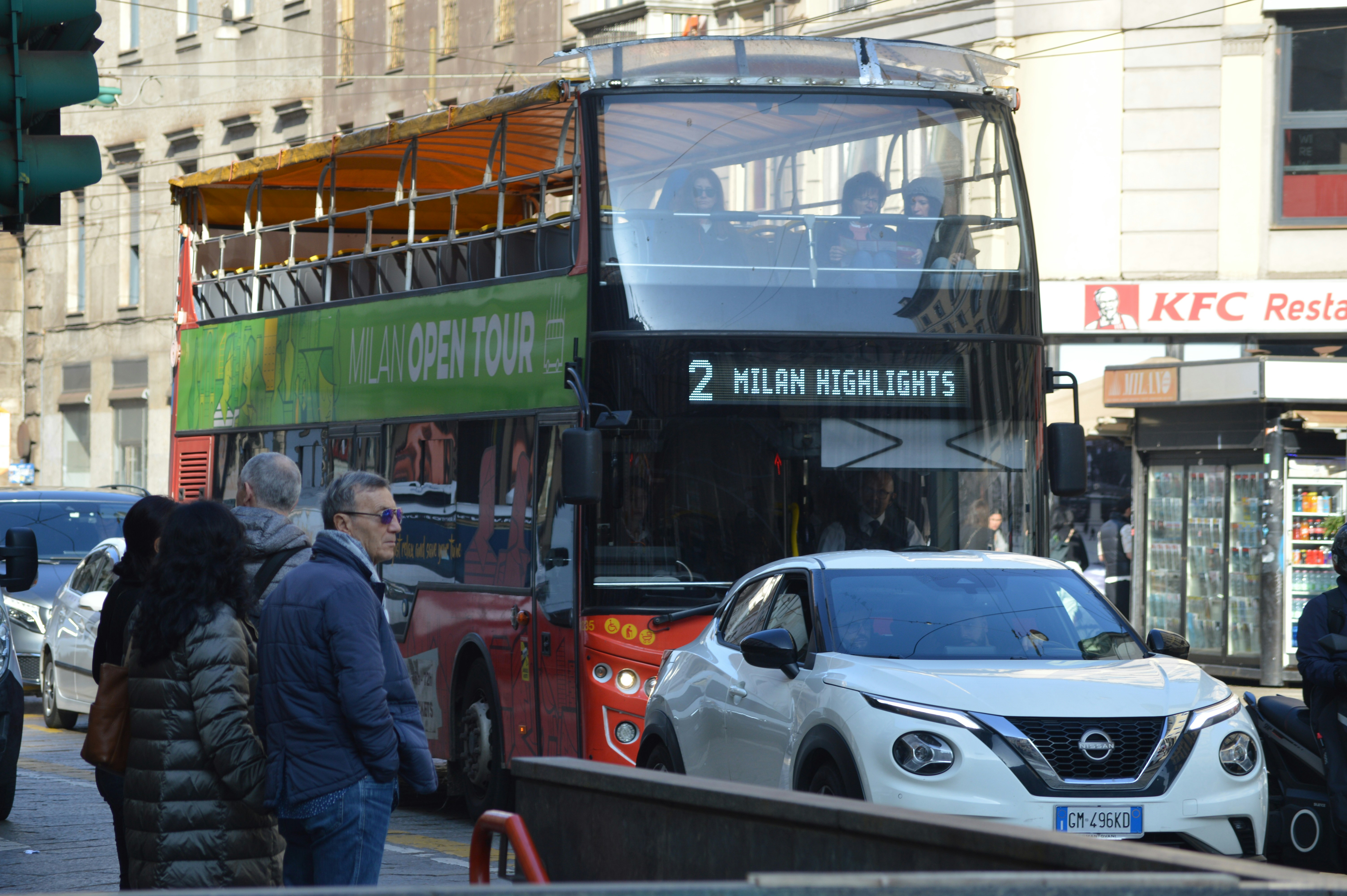 An illustrative photo of a double decker bus on a city street