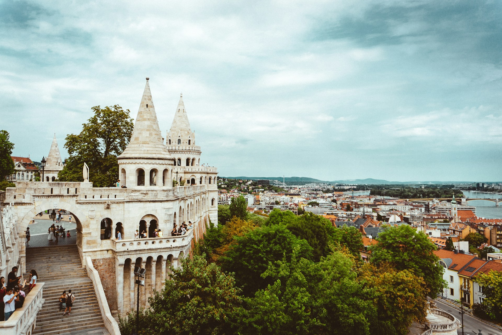 An illustrative photo of Fisherman's Bastion in Budapest, Hungary