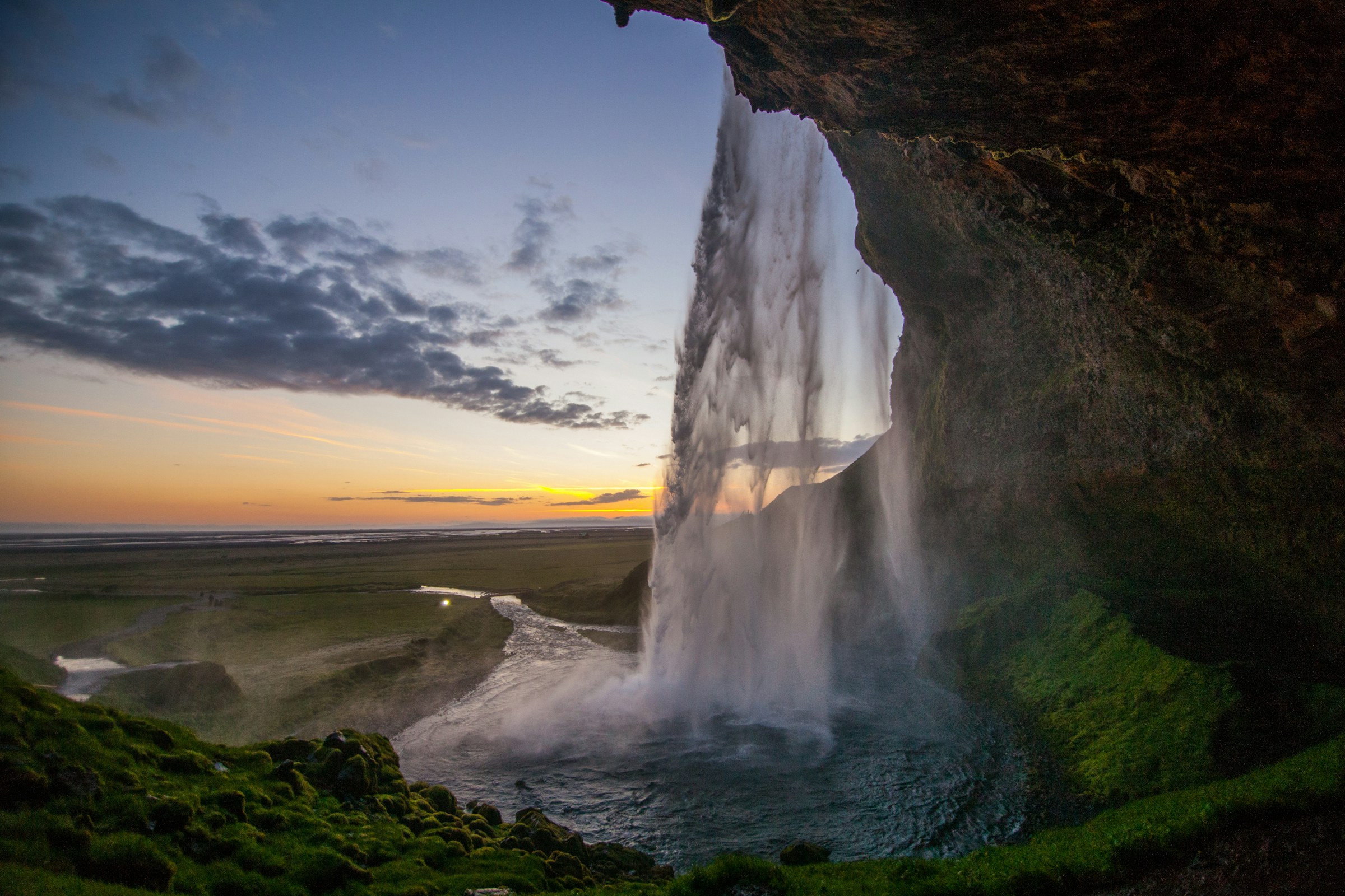 An illustrative photo of waterfalls.