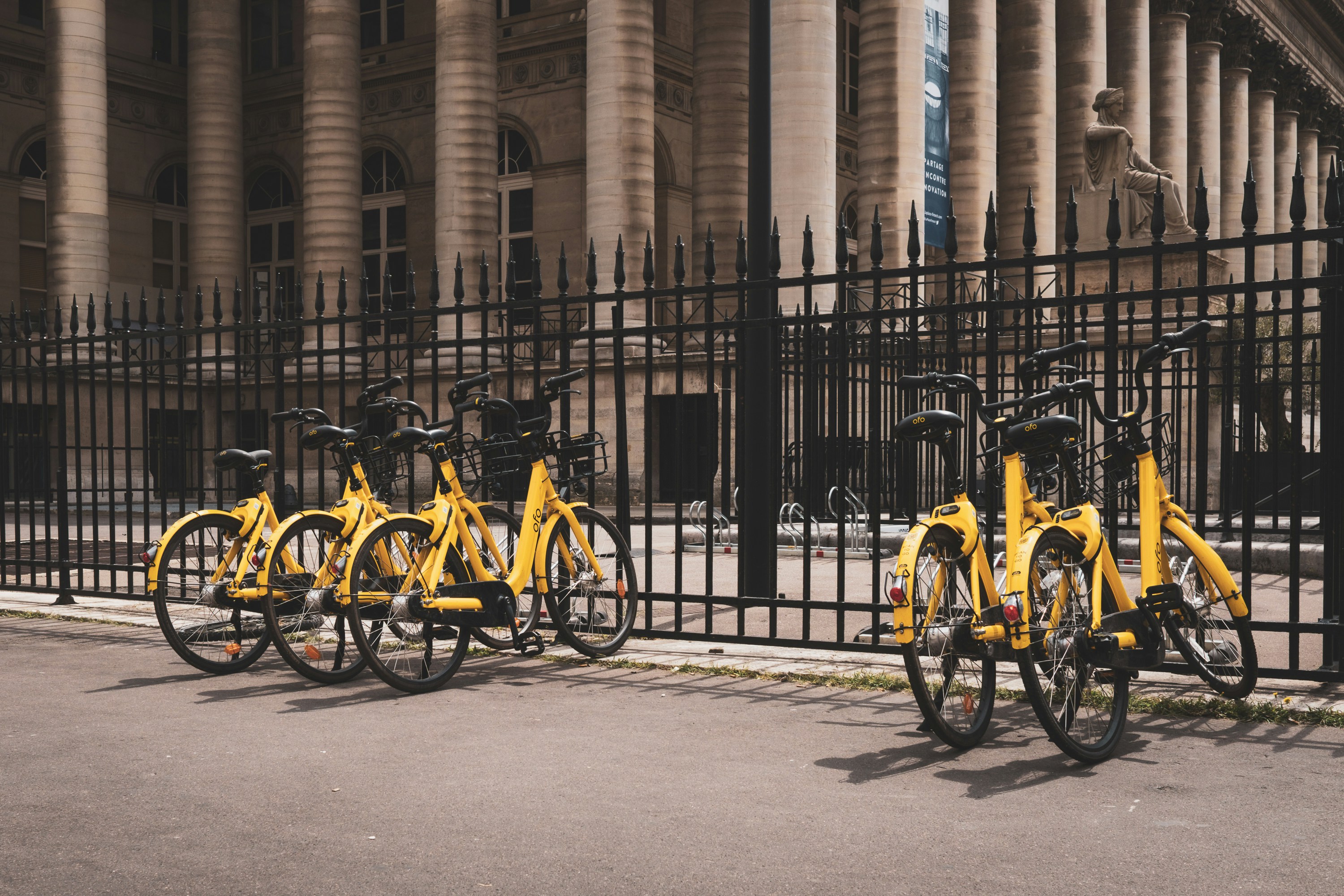 Photo by Unsplash An illustrative photo of yellow-bicycles.