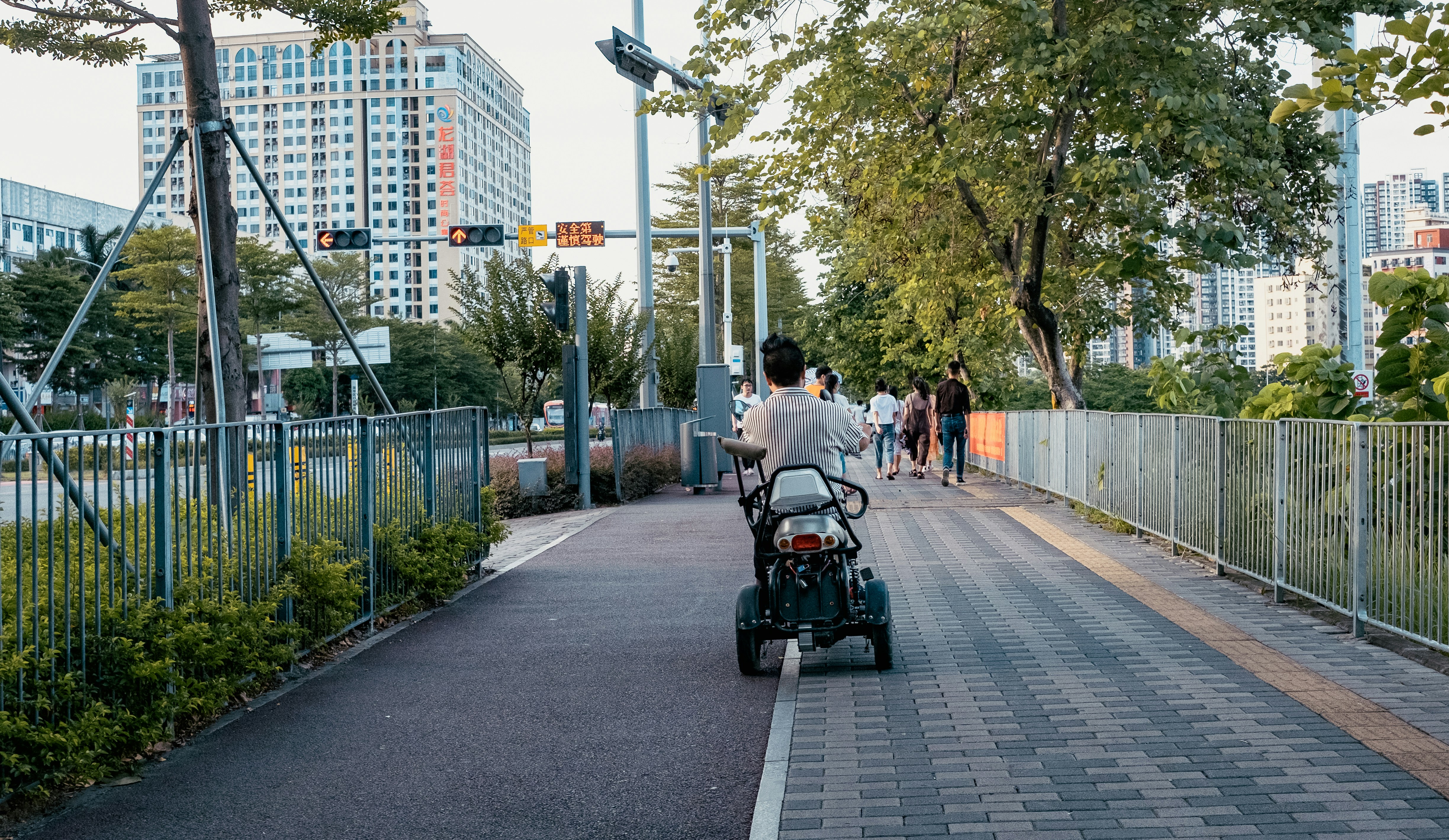 An illustrative photo of a person in a wheelchair.