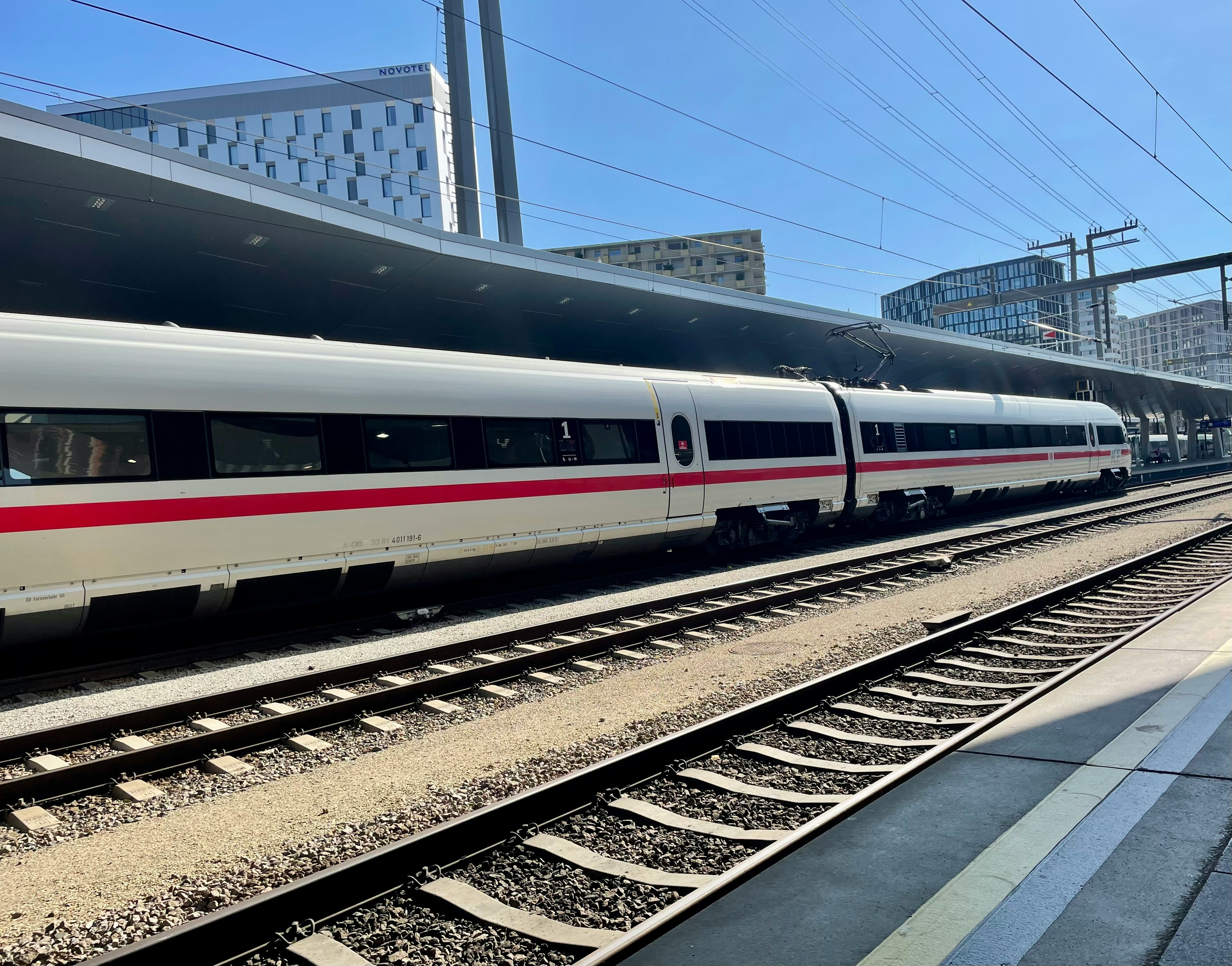 Image by Unsplash An illustrative photo of a train on the railway tracks.
