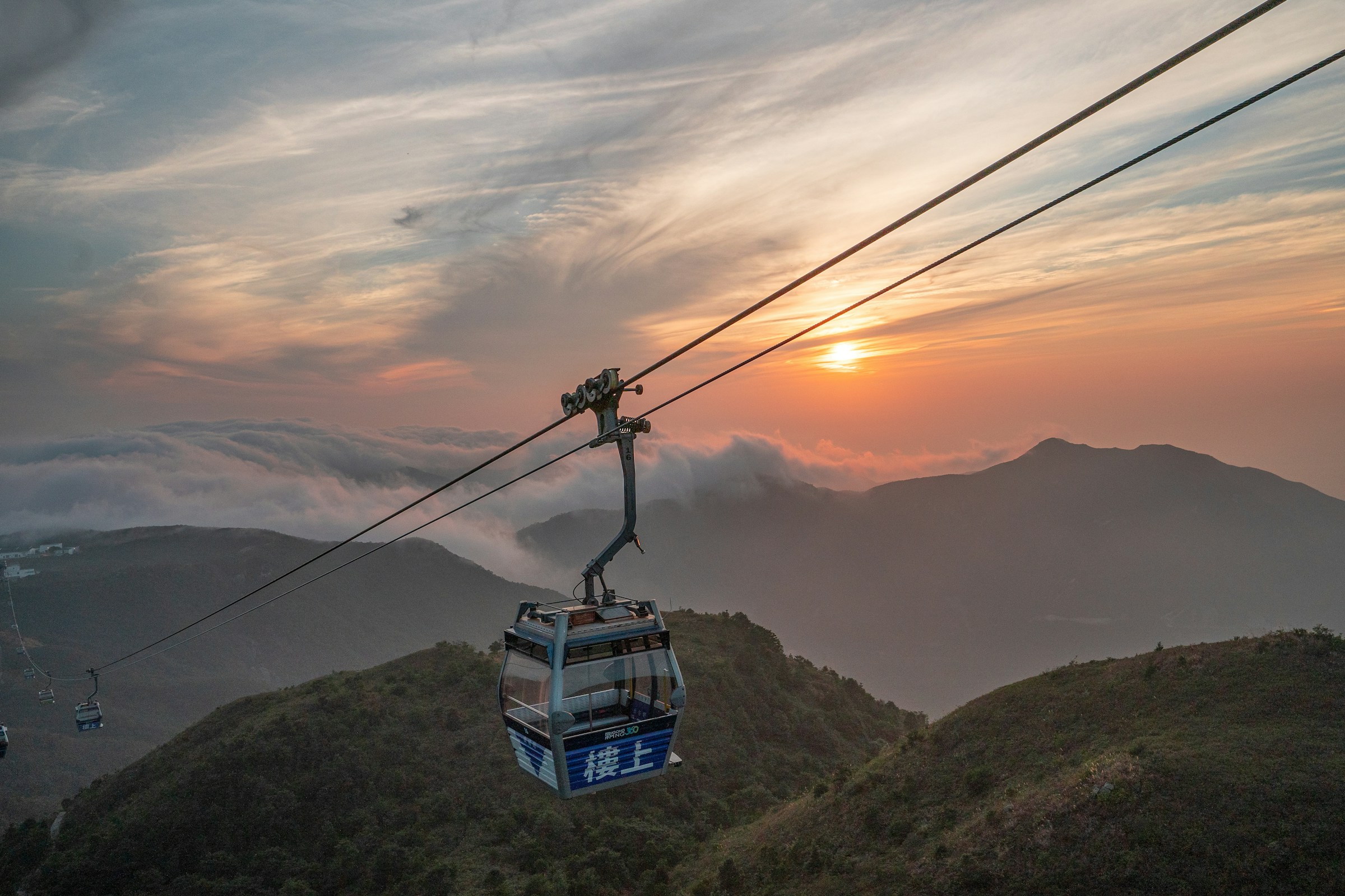 An illustrative photo of a cable car.