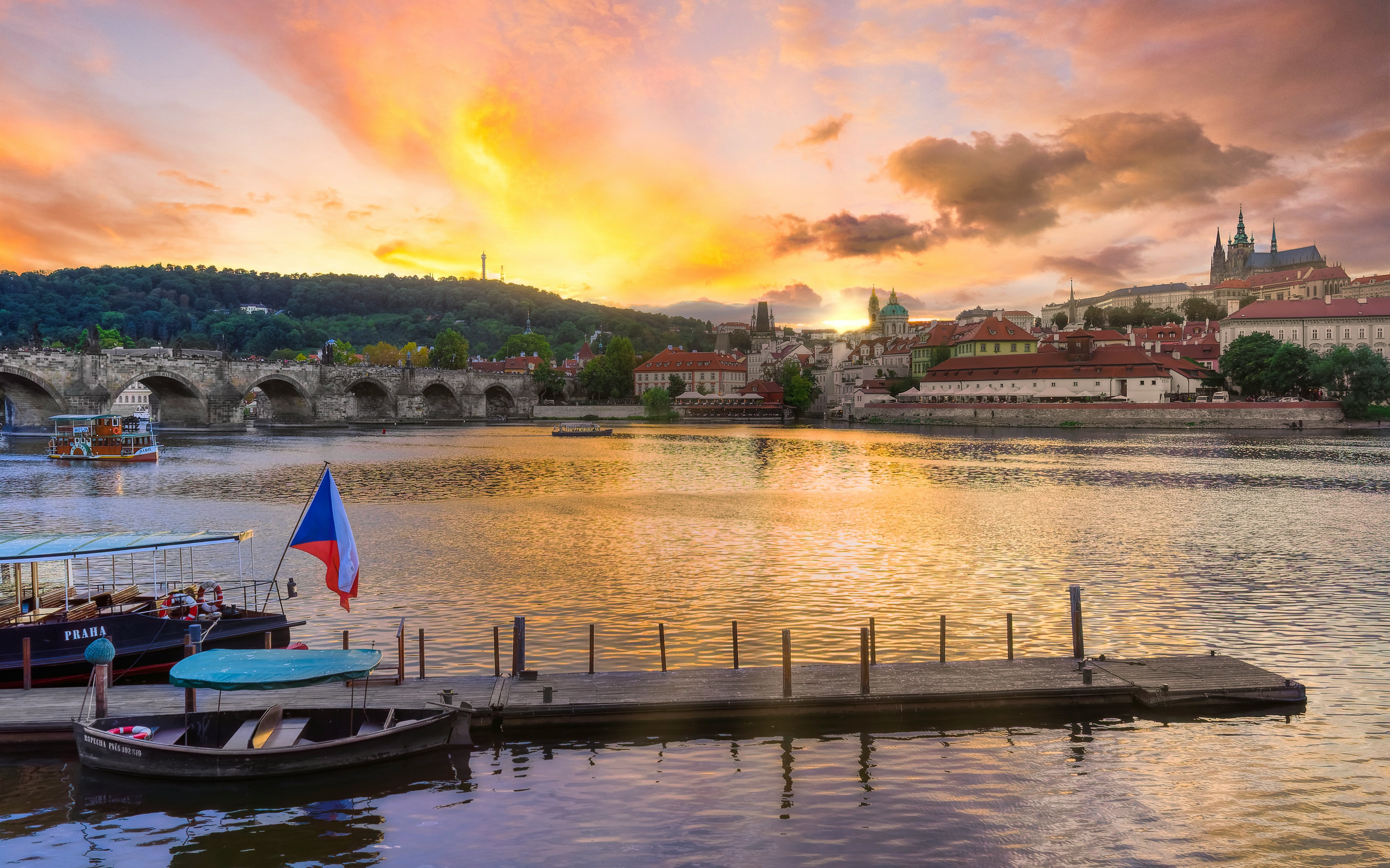 Photo by Unsplash An illustrative photo of a boat on dock during sunset