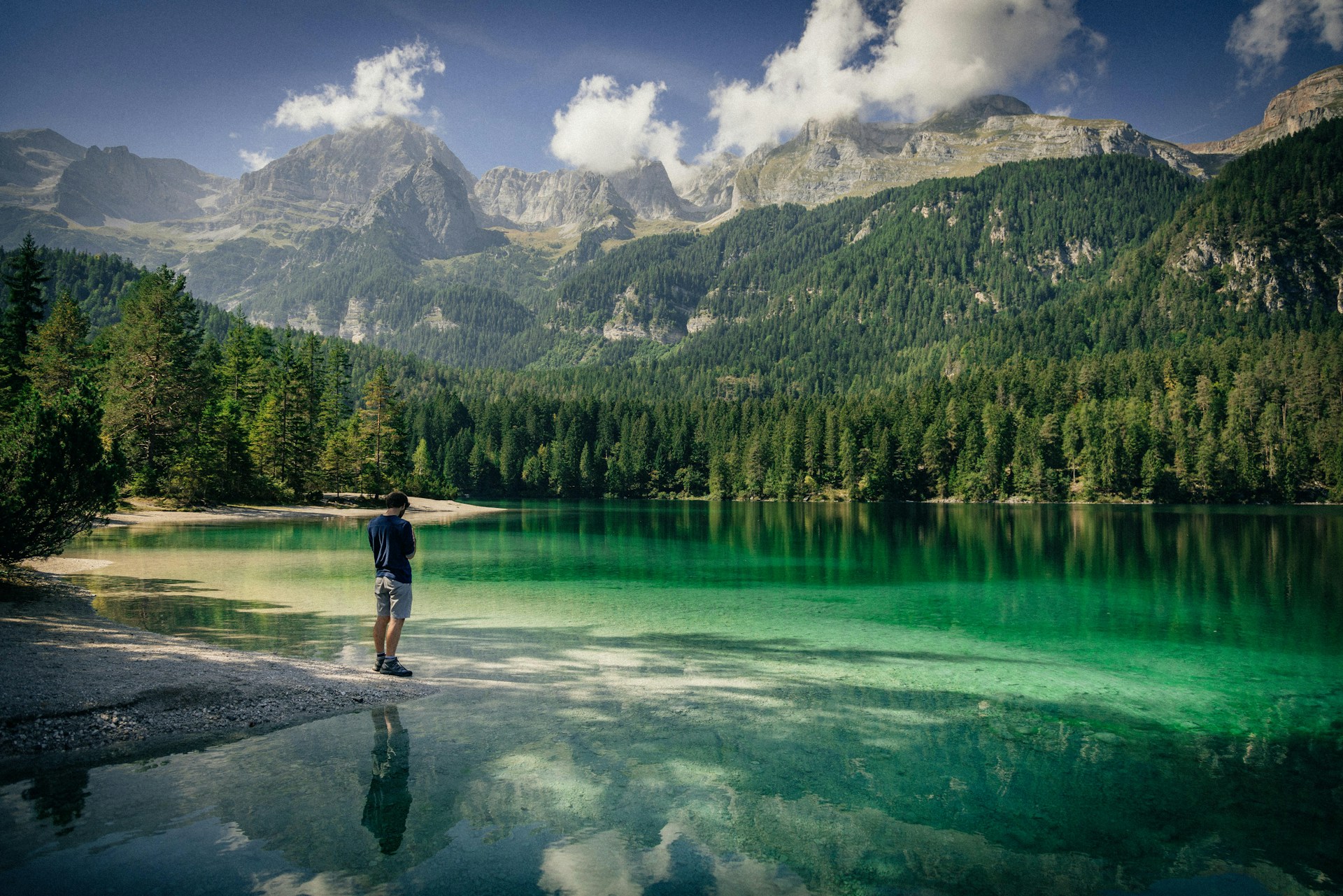 An illustrative photo of mountains in Italy 