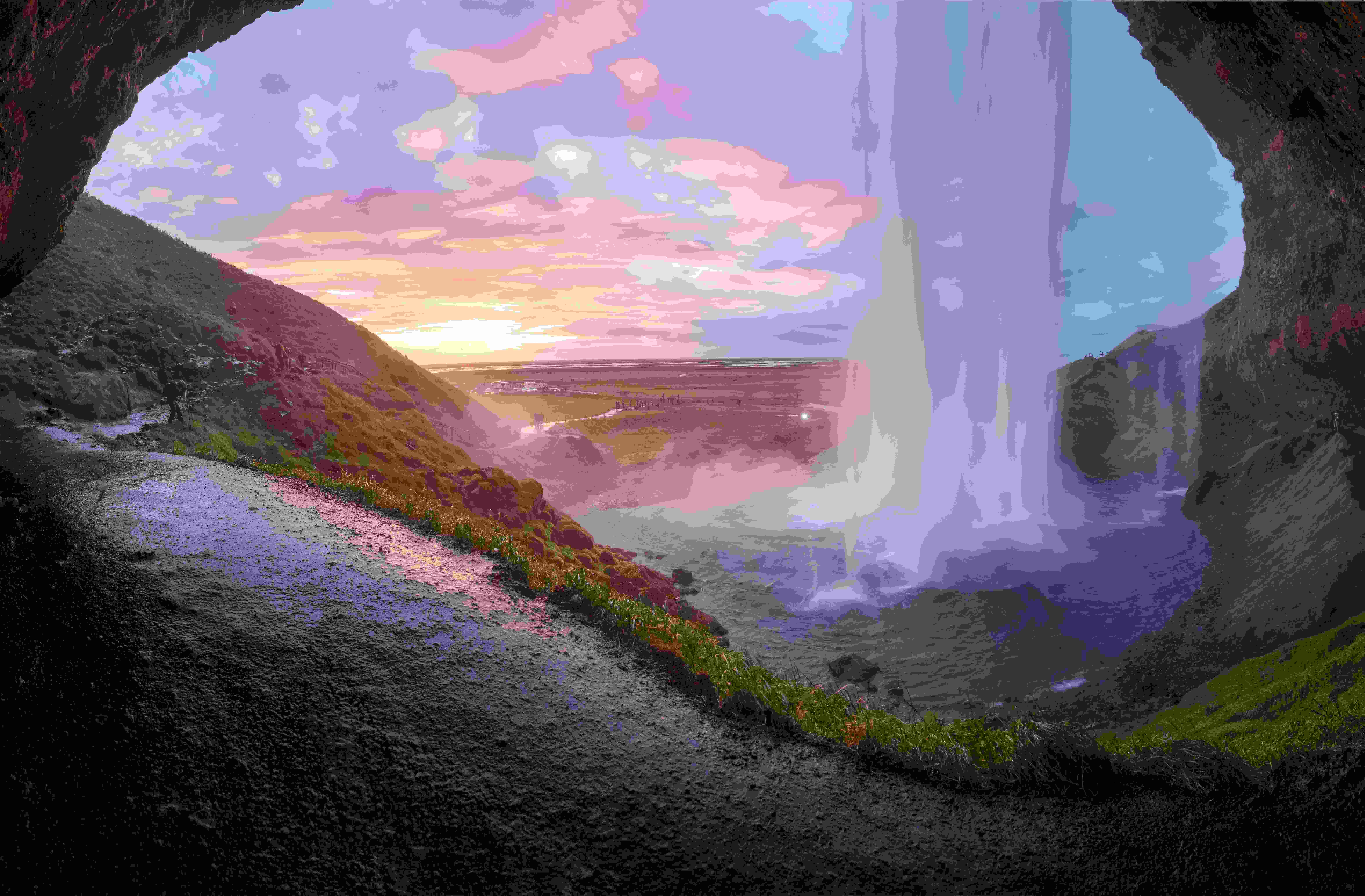 Image by Unsplash An illustrative photo of a waterfall in a hill.