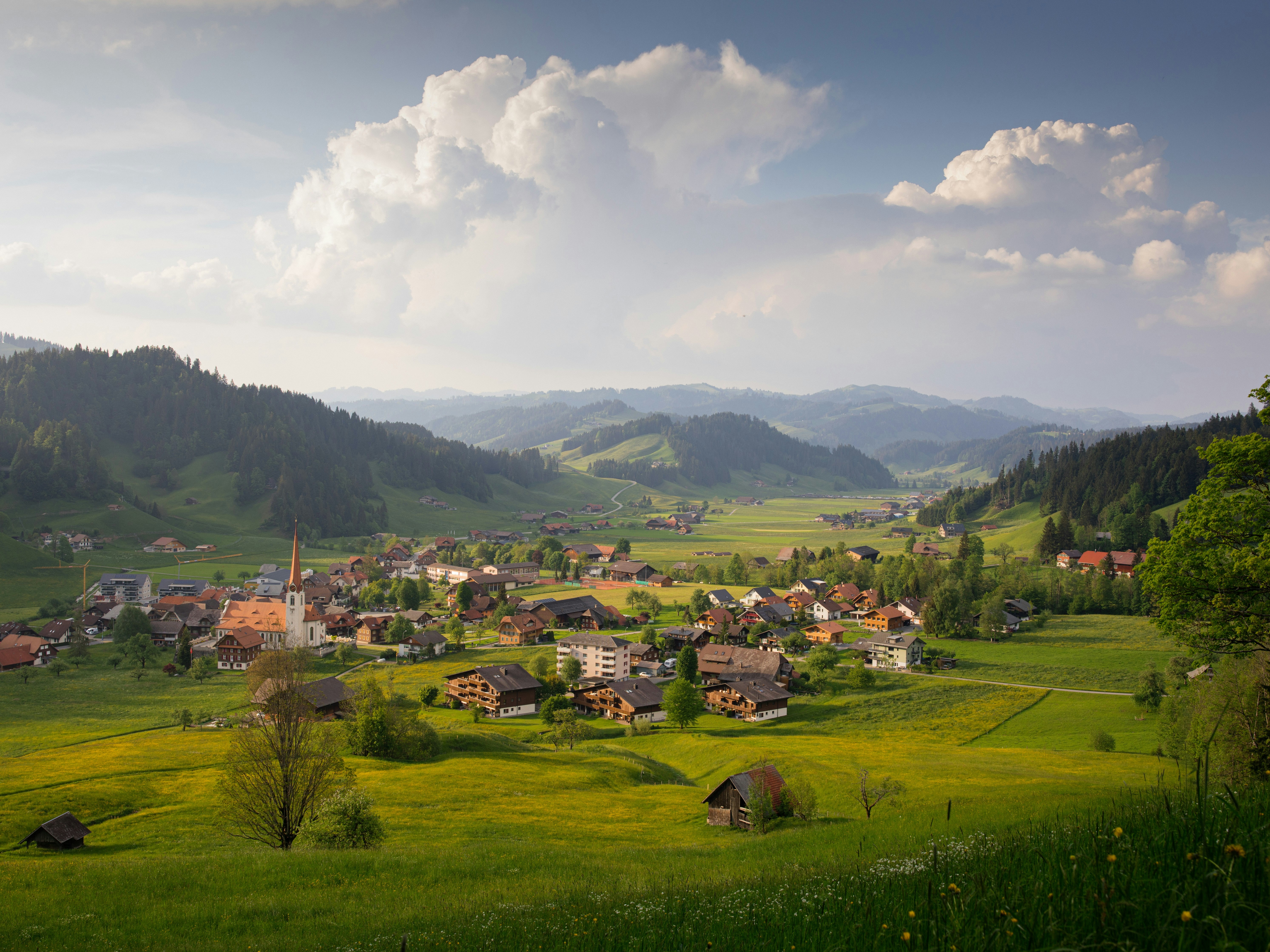 Photo by Unsplash An illustrative photo of a town in the valley.