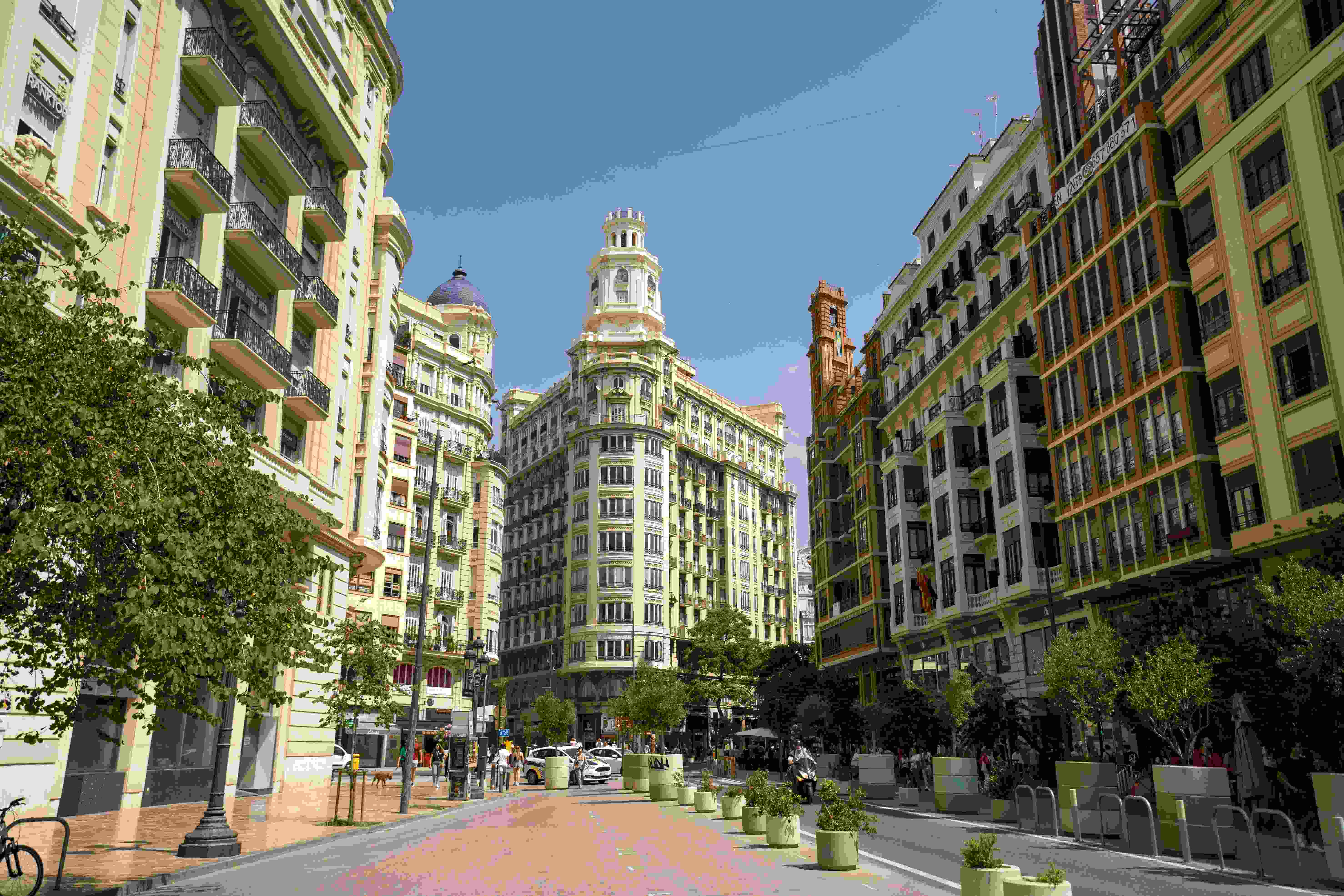 Photo by Unsplash An illustrative photo of a street with high-rise buildings.