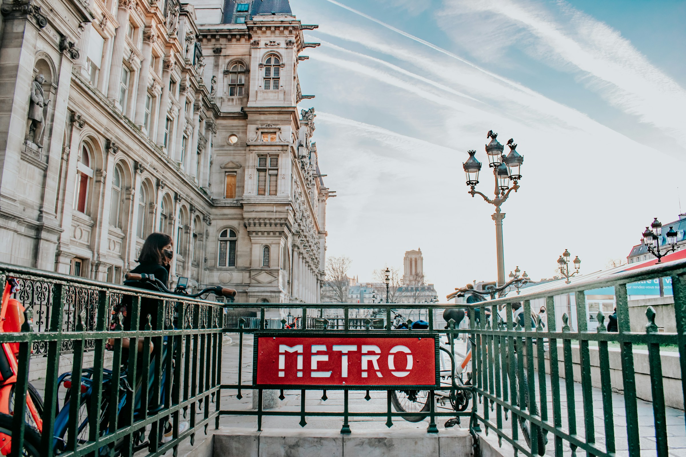 Photo by Unsplash An illustrative photo of a sign that says metro.