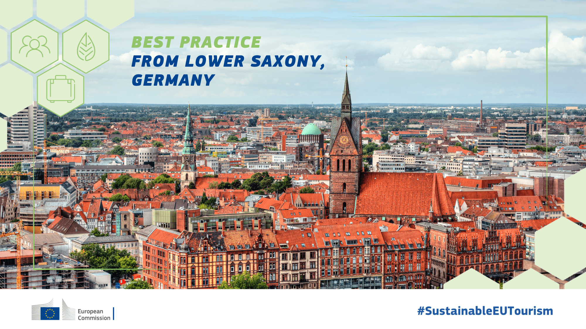 Photo by Sustainable EU Tourism project An illustrative photo of a city.