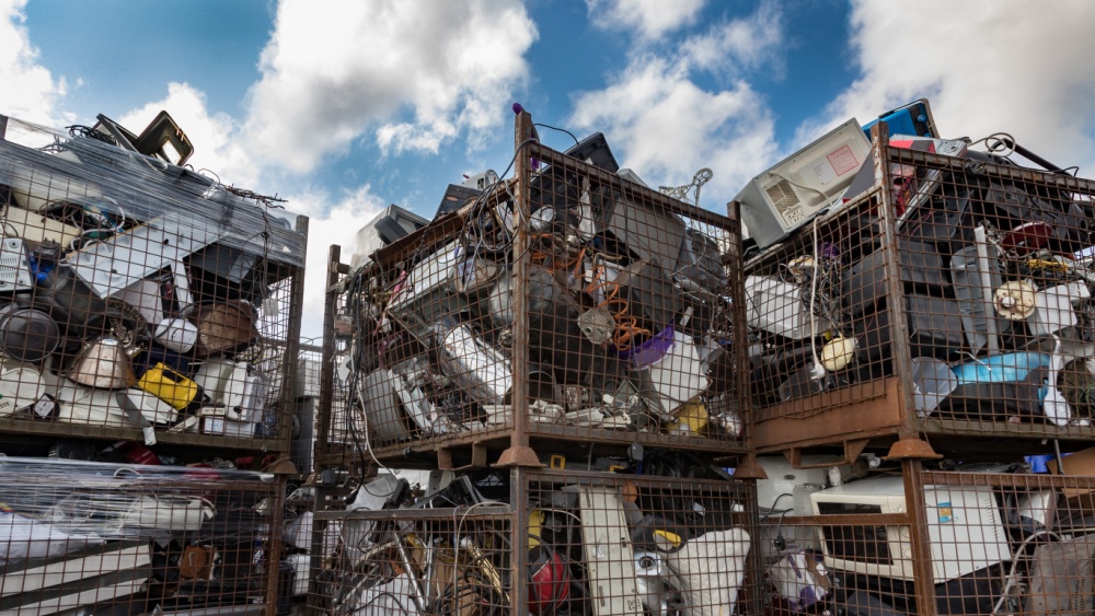 Picture of stocks of electricity waste