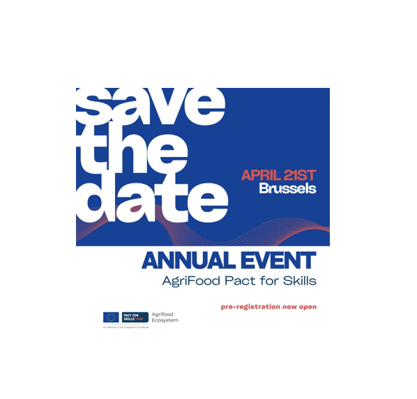 AgriFood Pact for Skills event poster