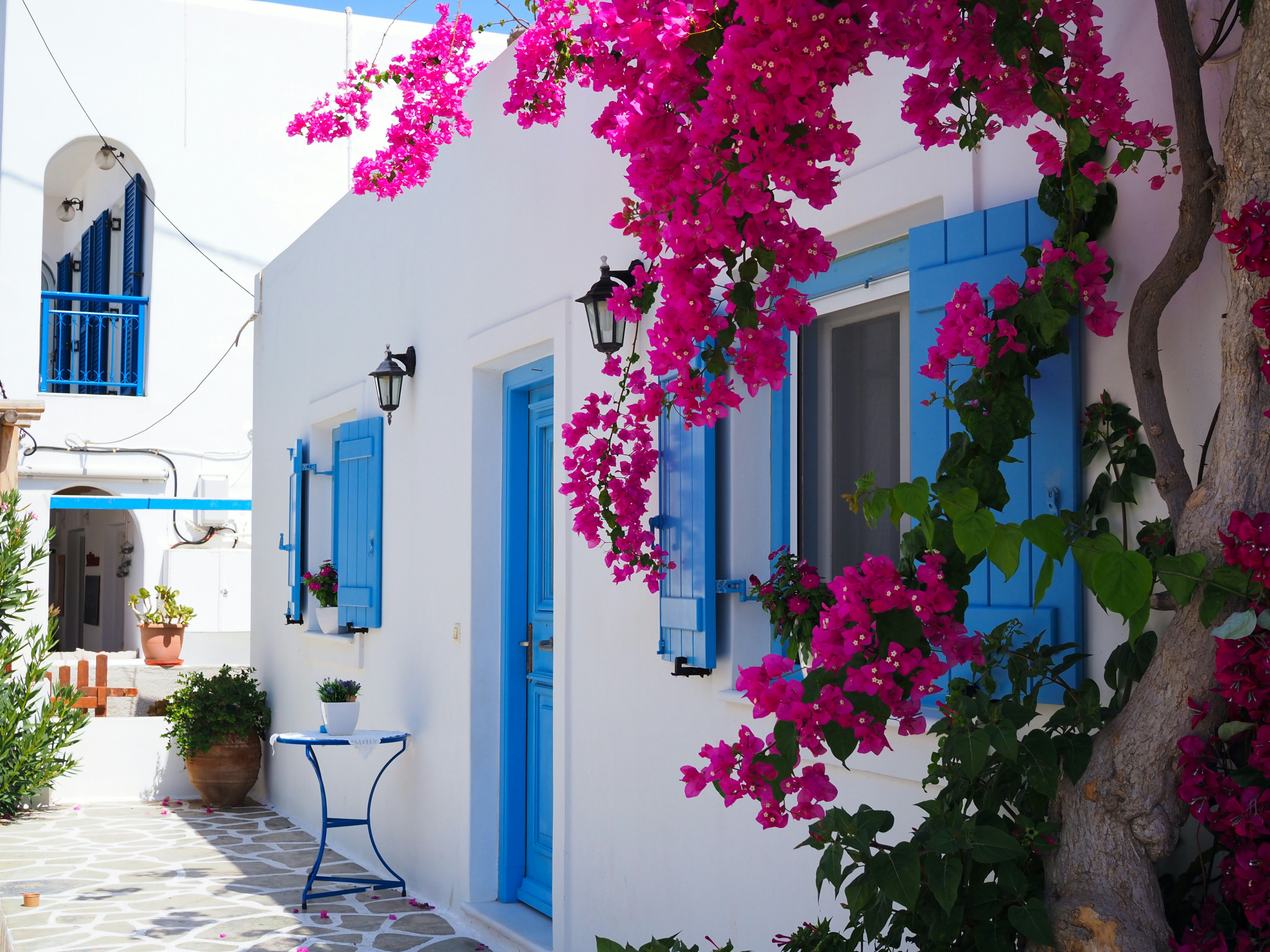 An illustrative photo of a greek village