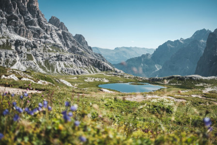 vien on sunny mountains