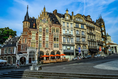 An illustrative photo of architecture in Brussels