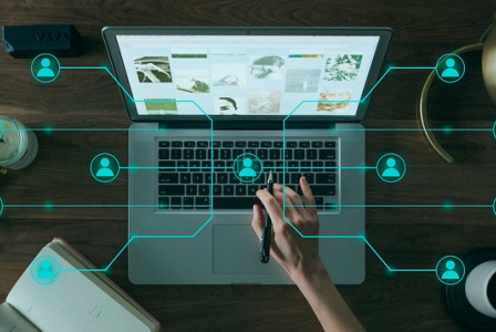 Photo by Pixabay An illustrative photo of a person working on a laptop.