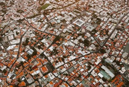 Photo by Unsplash An illustrative photo of densely populated city during sunset in Cyprus
