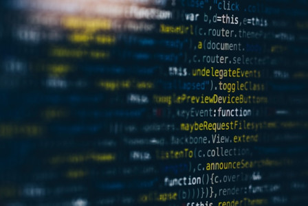 An illustrative photo of computer screen displaying lines of code.