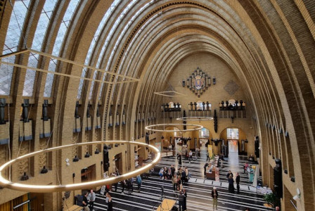 An illustrative photo of a building in historic city of Utrecht, Netherlands