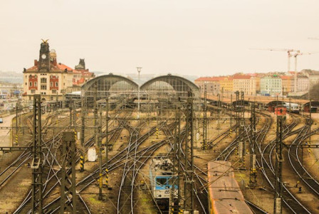 Photo by Pexels An illustrative photo of the main railway station in Prague